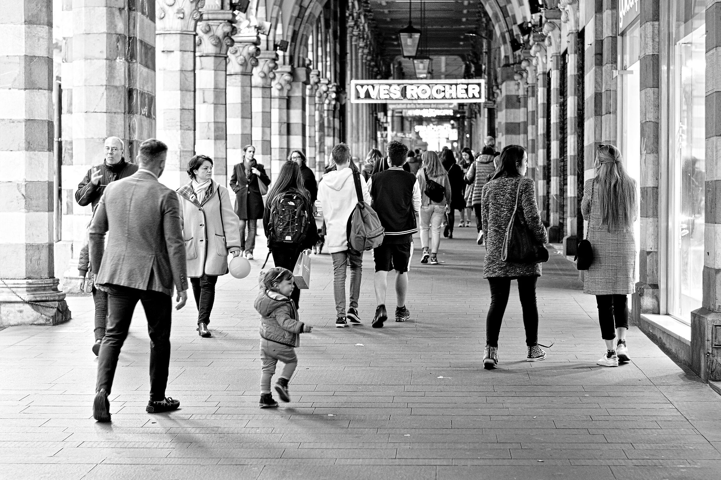 La Via Dello Shopping a Genova