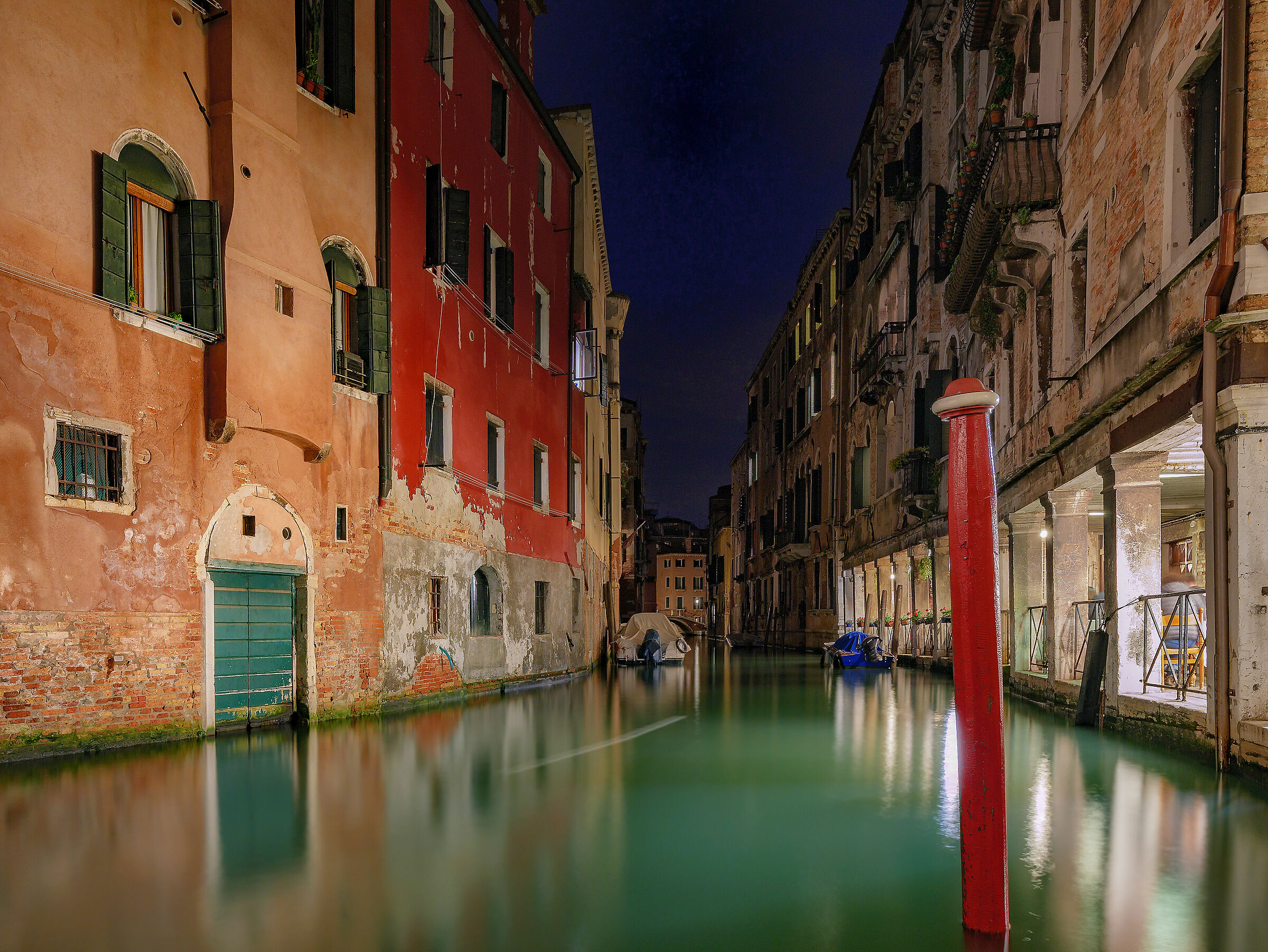 Walking in the evening in Venice...
