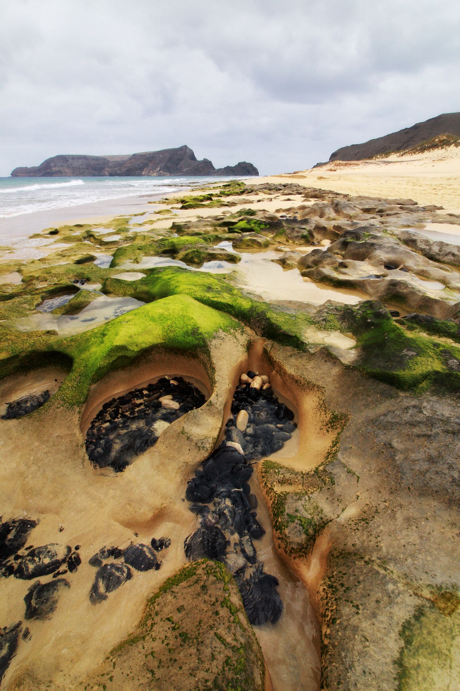 Craters in Porto Santo