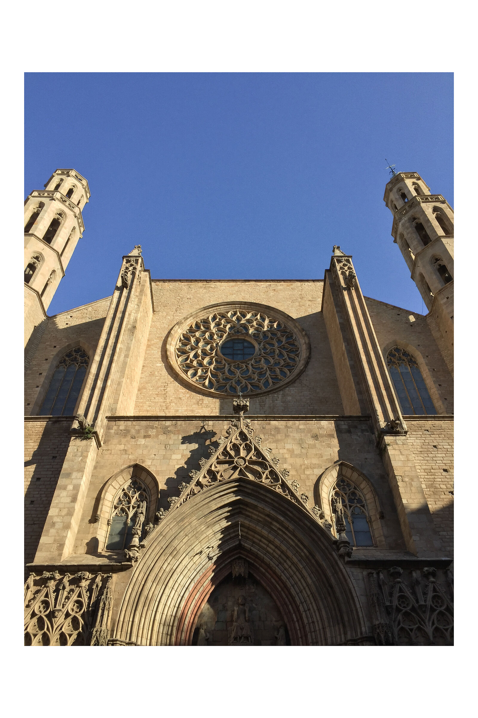 The Basilica of Santa Maria del Mar