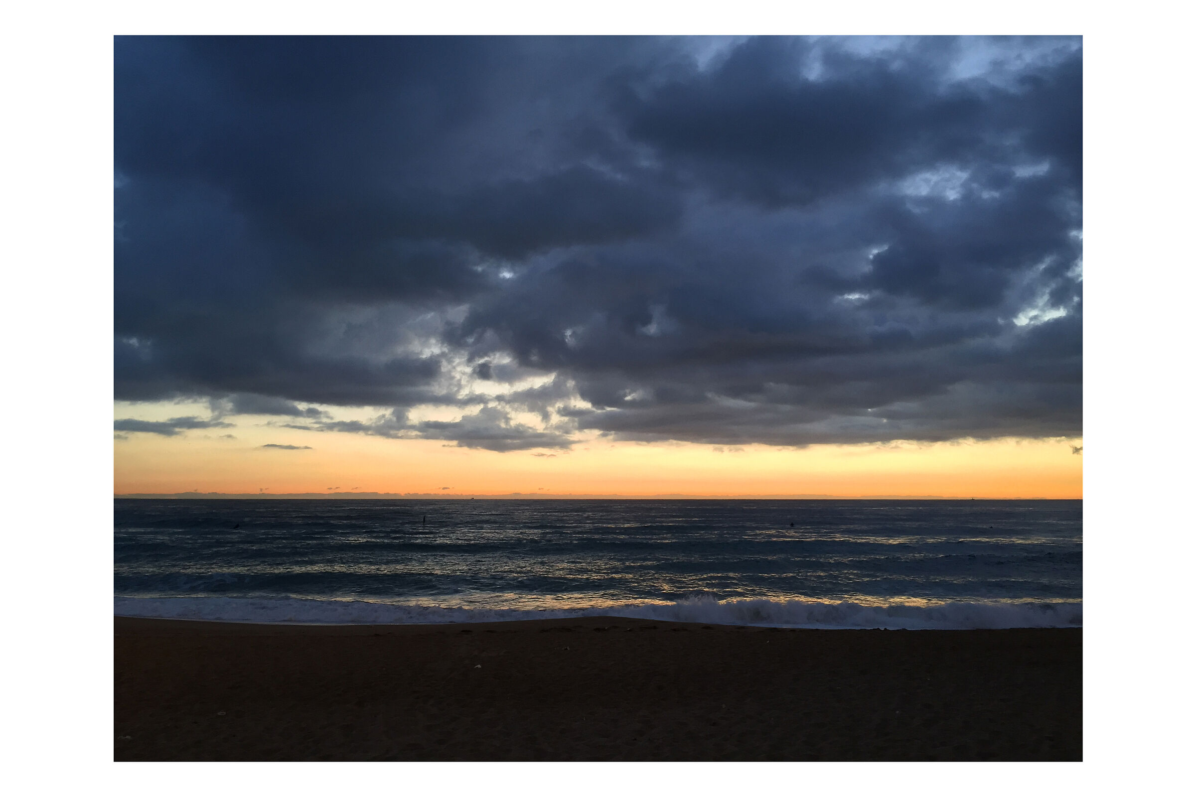 Sunrise on the beach