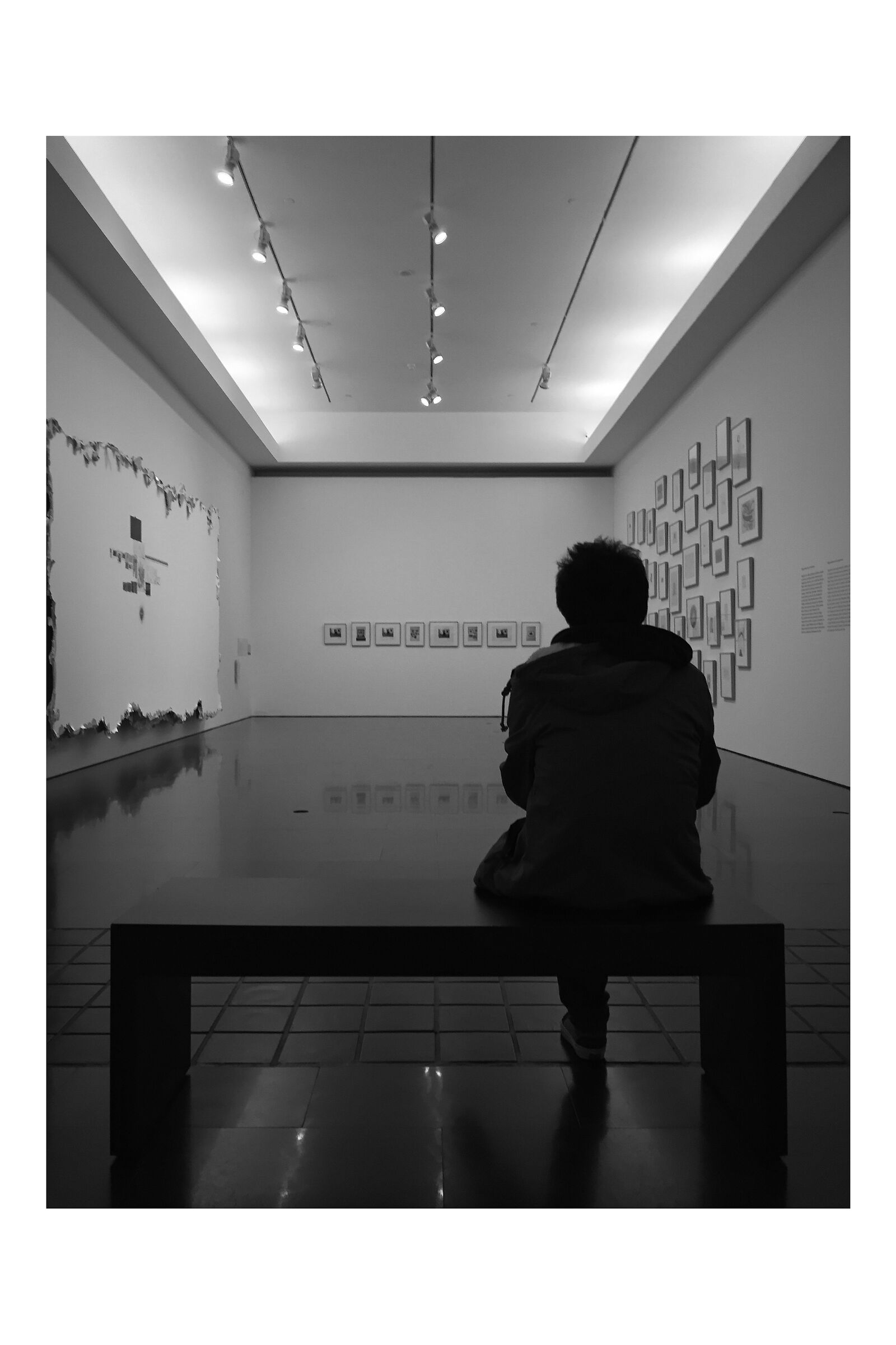 Exhibition at MACBA (Museum of Contemporary Art)