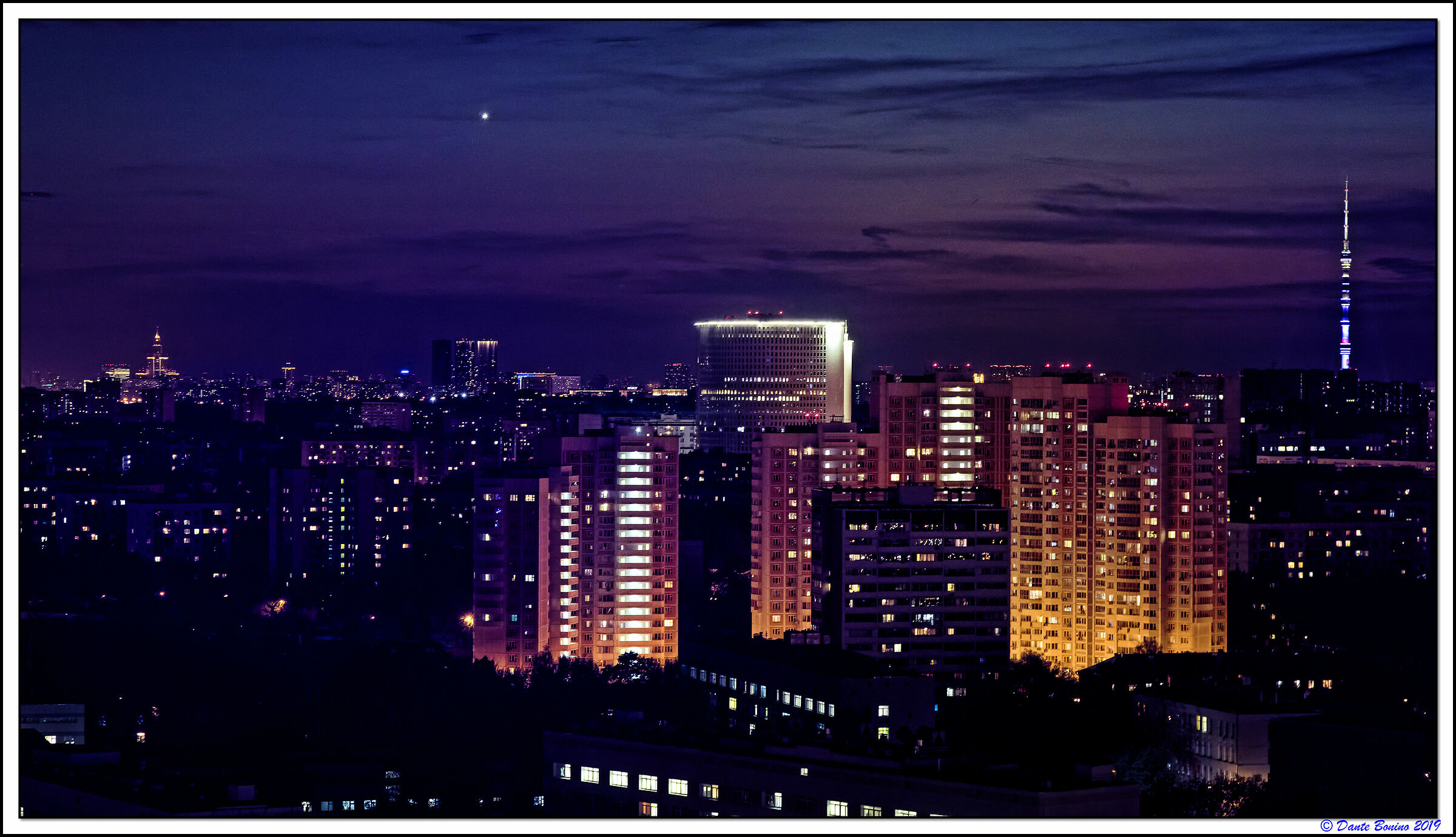 Moscow from the suburbs