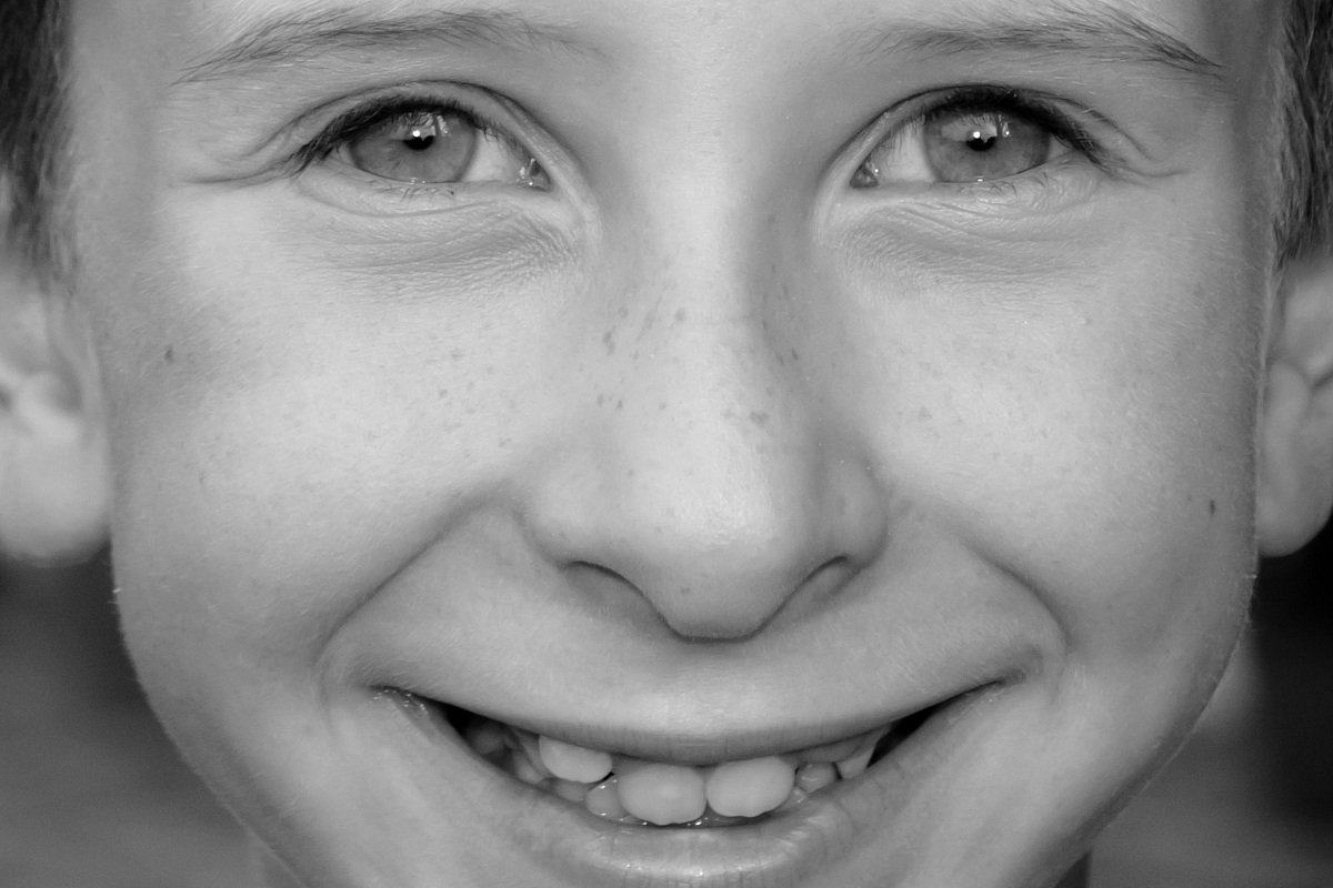 il sorriso dell' innocenza