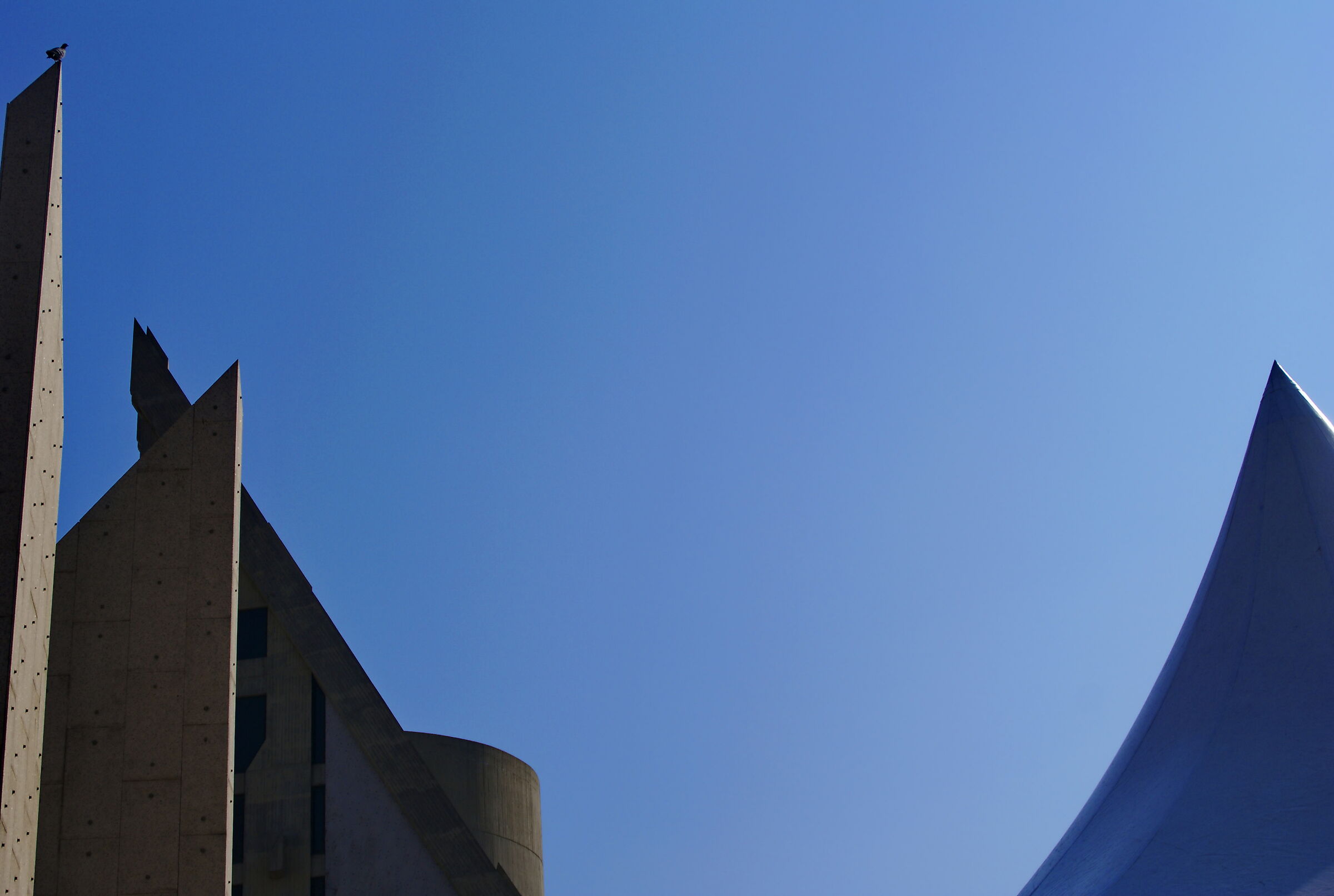 Looking at the Blue sky