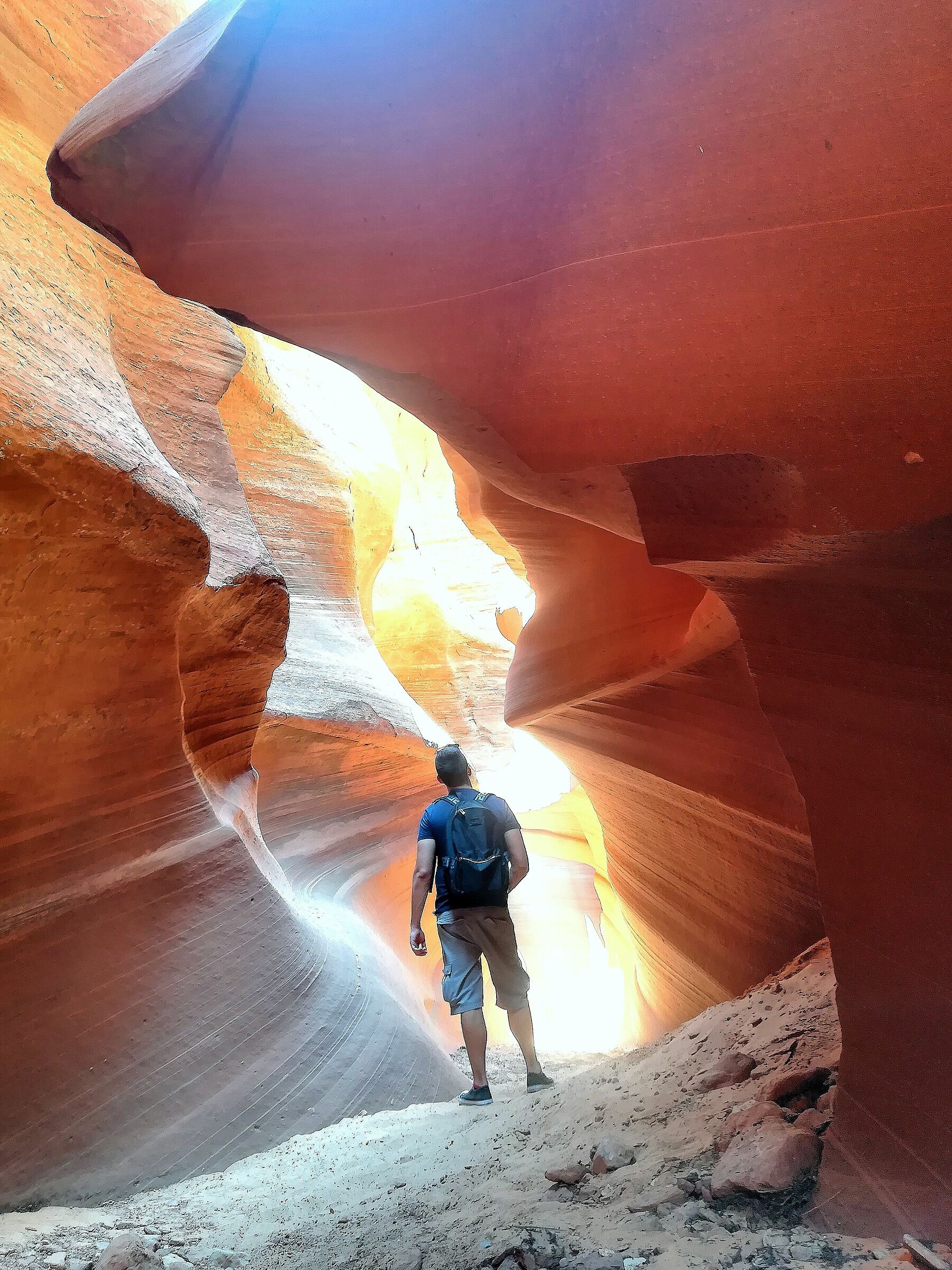 Walking around the canyon