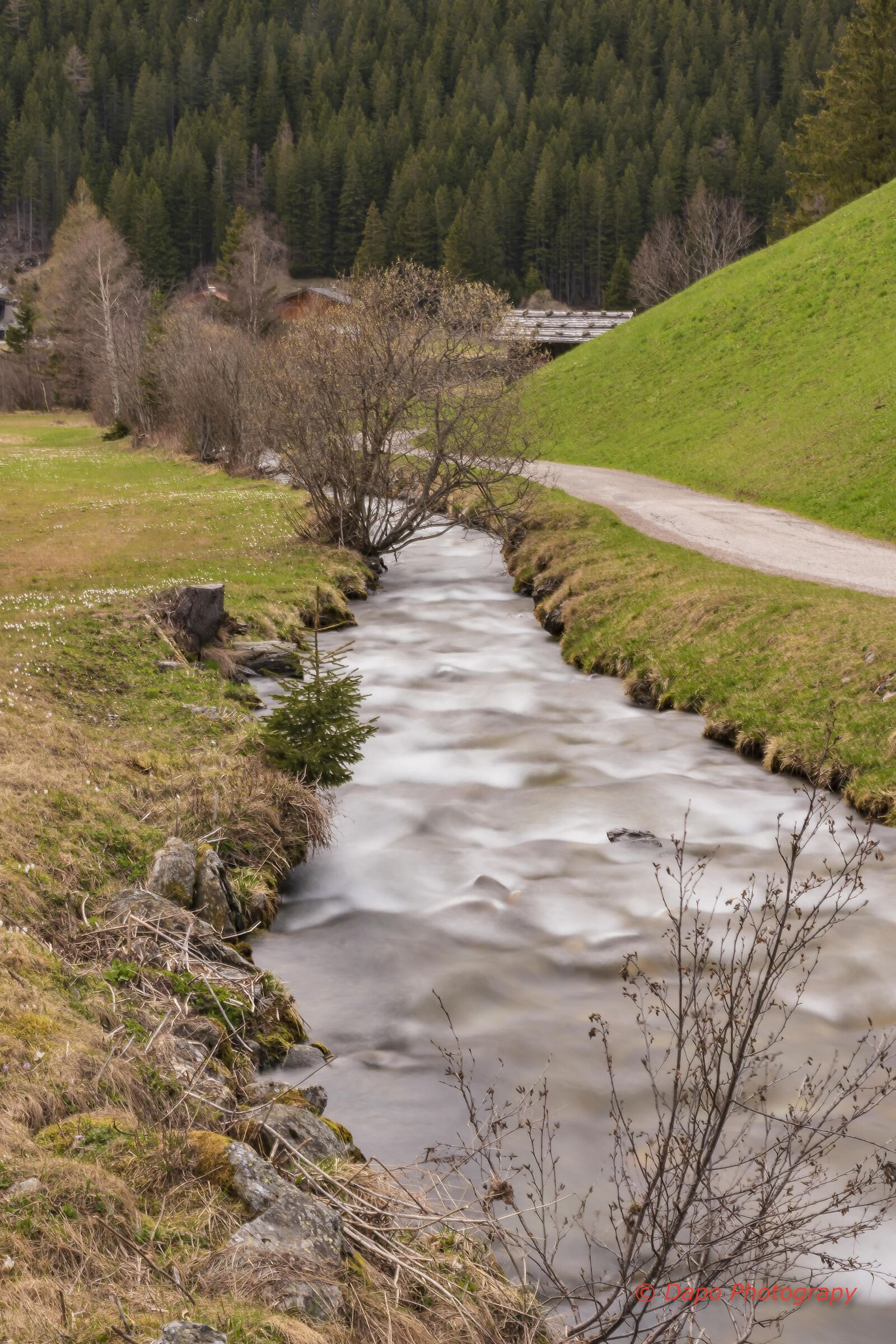 alle pendici del  fiume Talvera