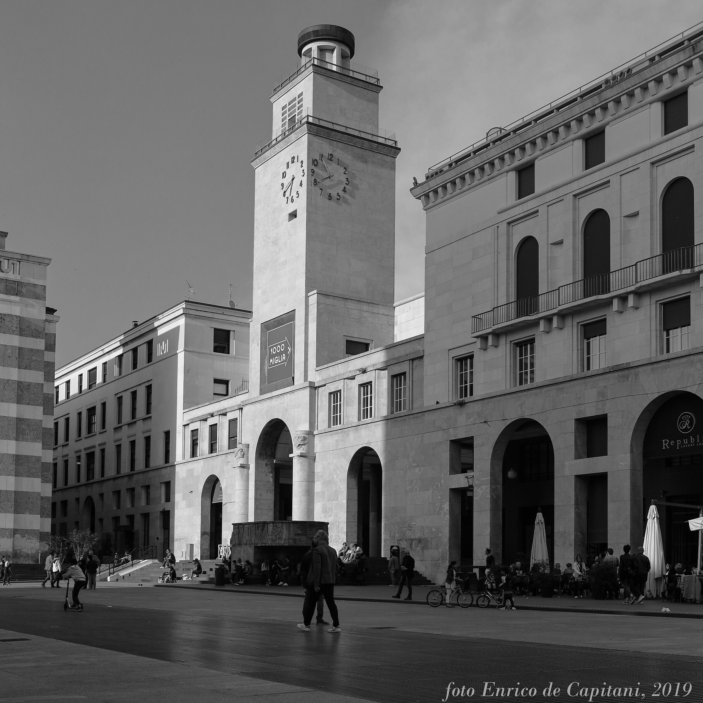 Piazza della Vittoria a Brescia