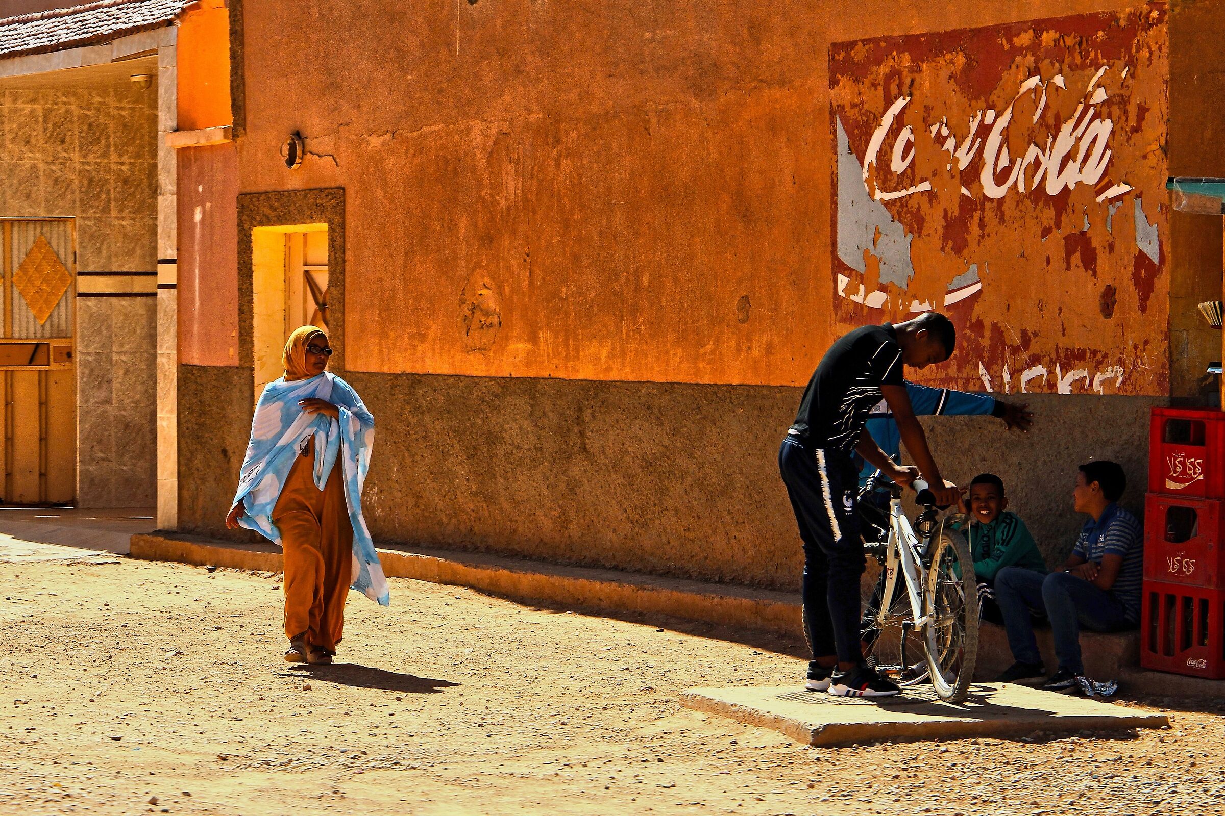 la Coca Cola nel deserto