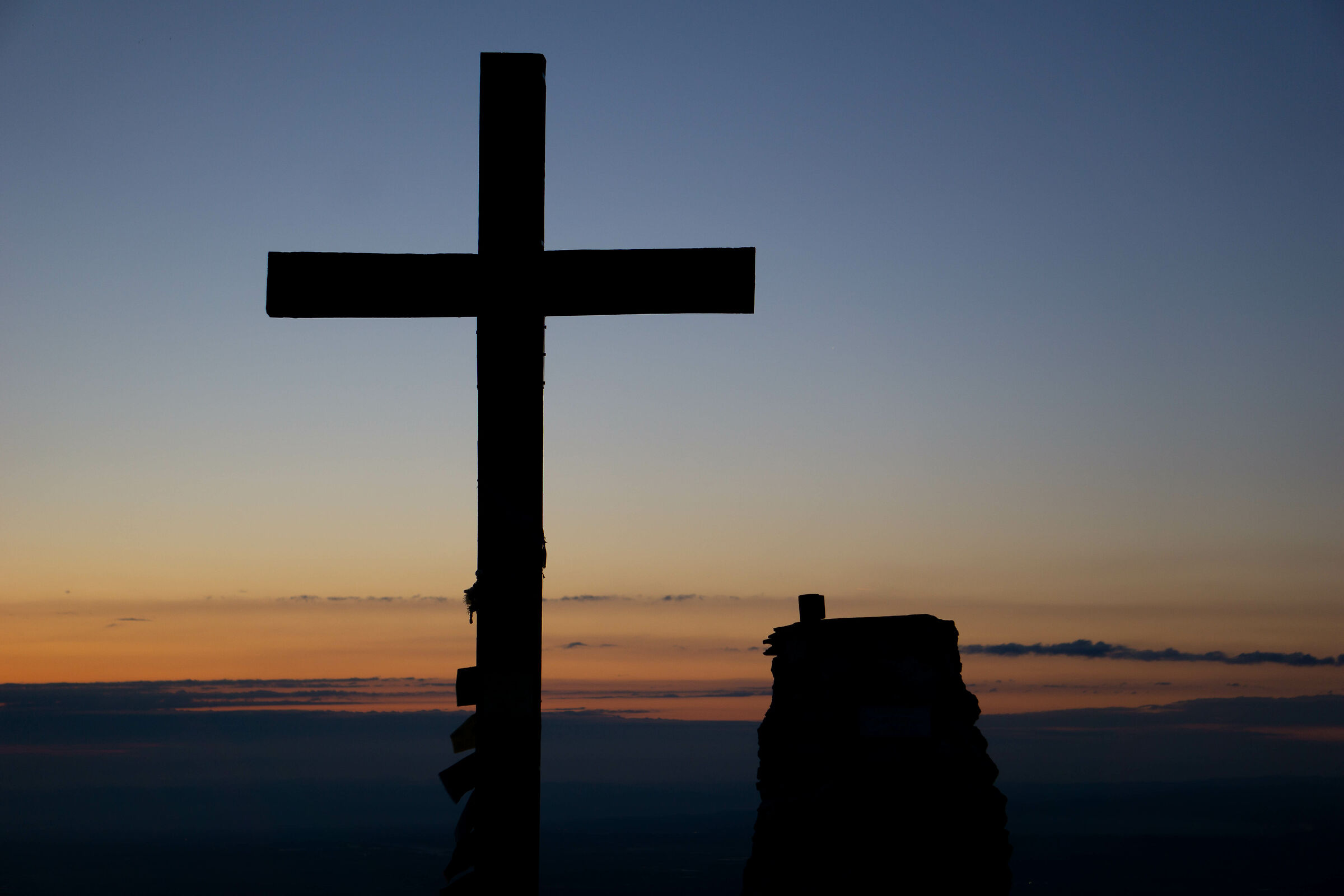 Cross on Sunrise