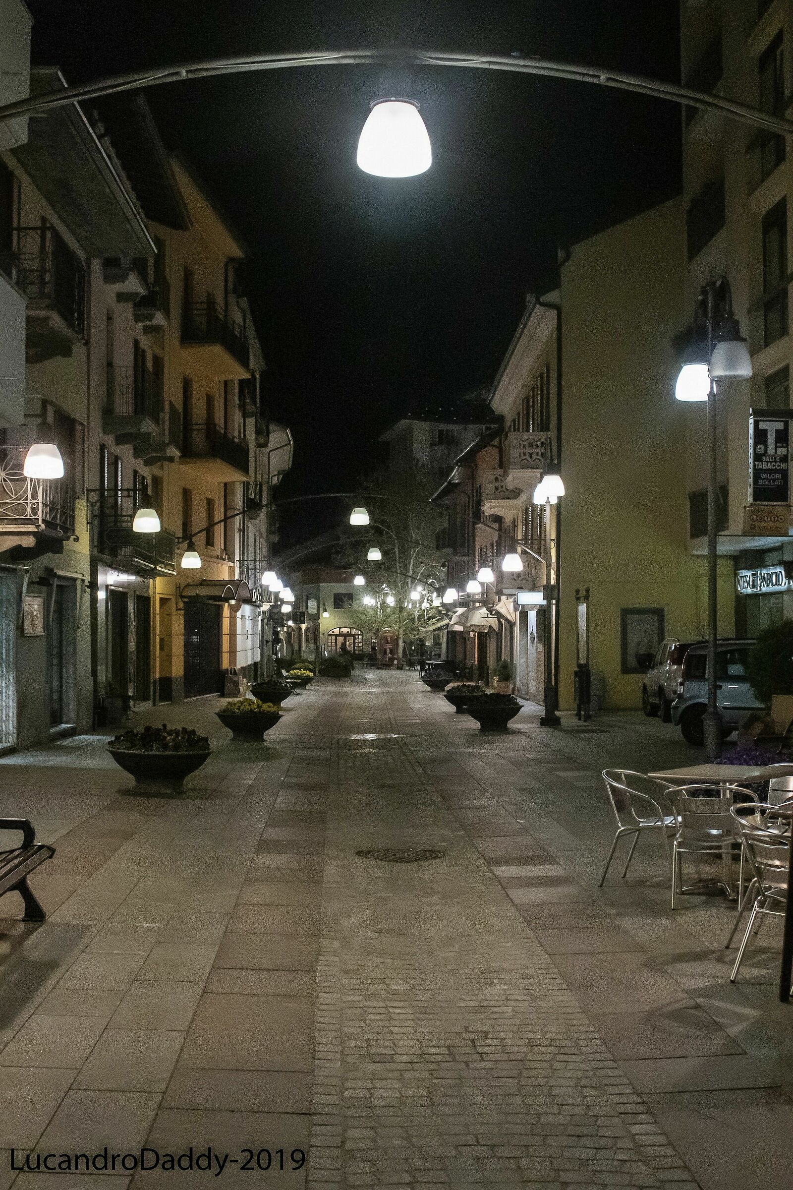 Saint Vincent by night