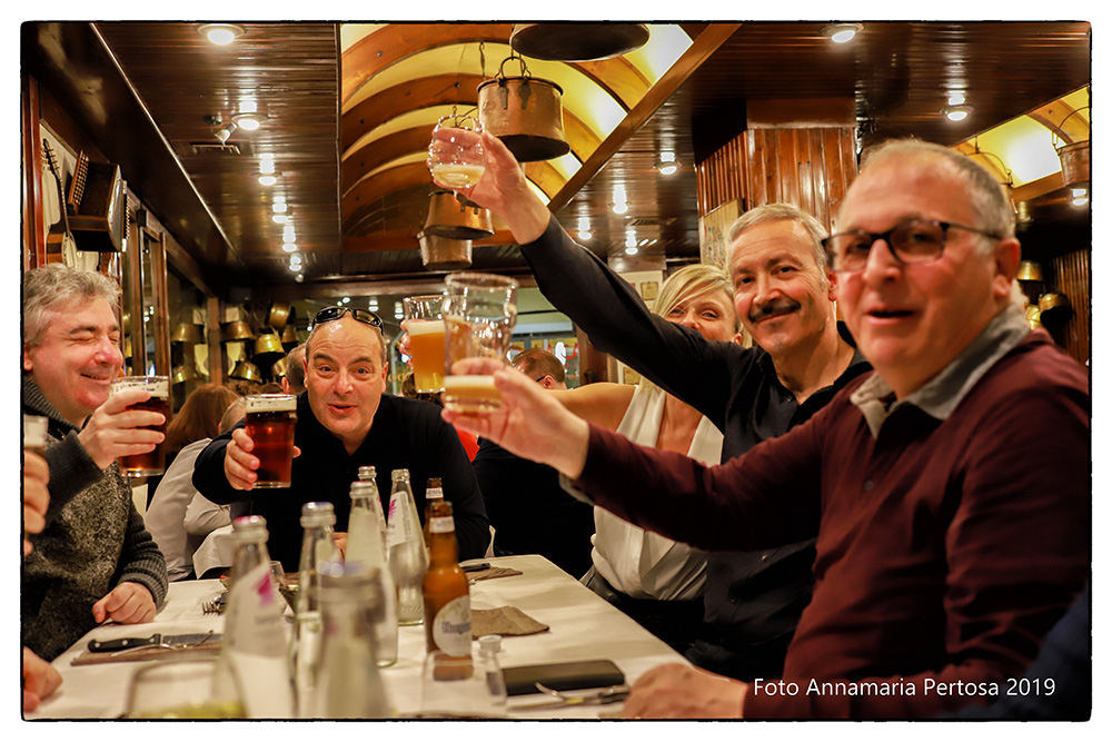 One of the many toast of the evening