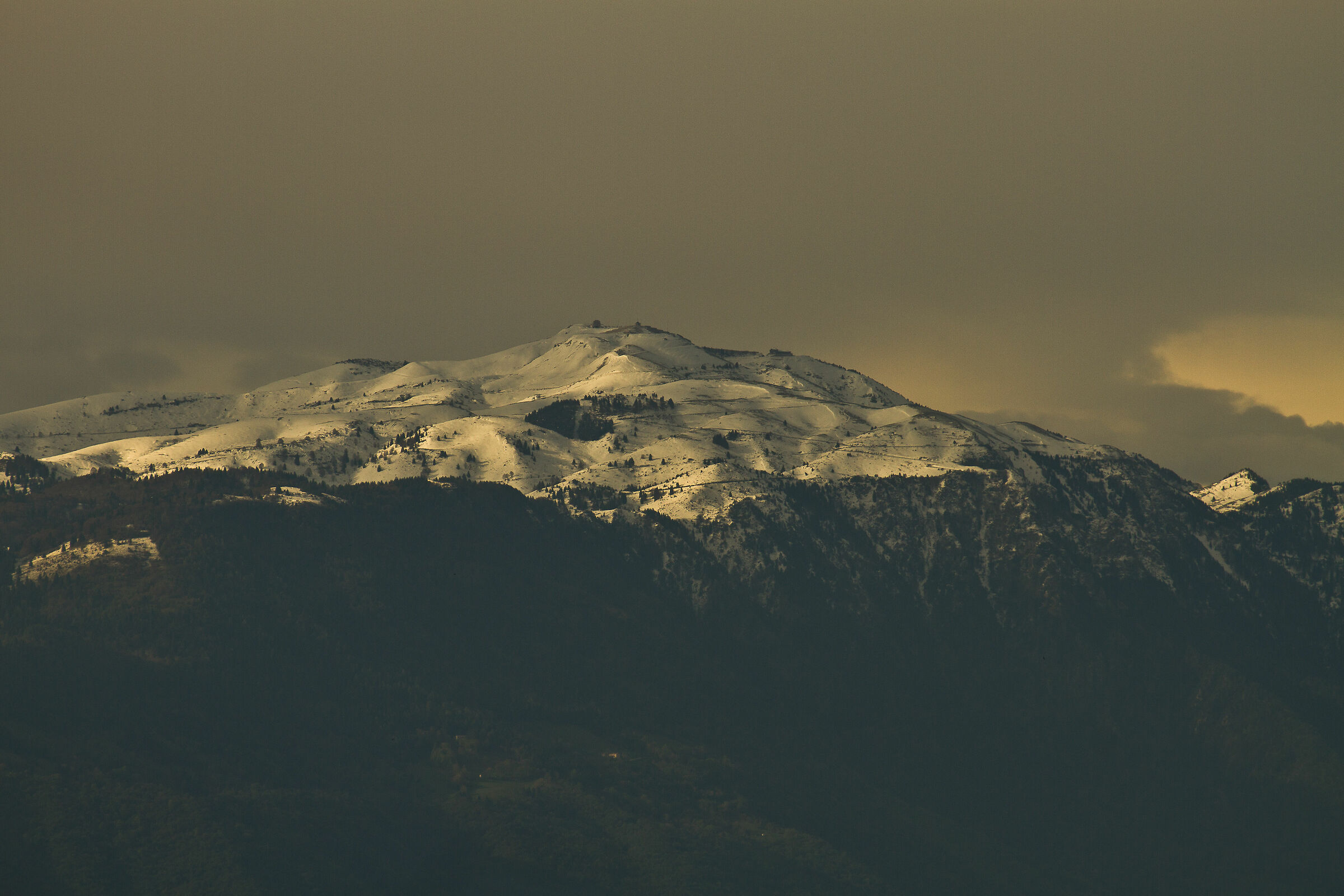 Top Grappa at sunset
