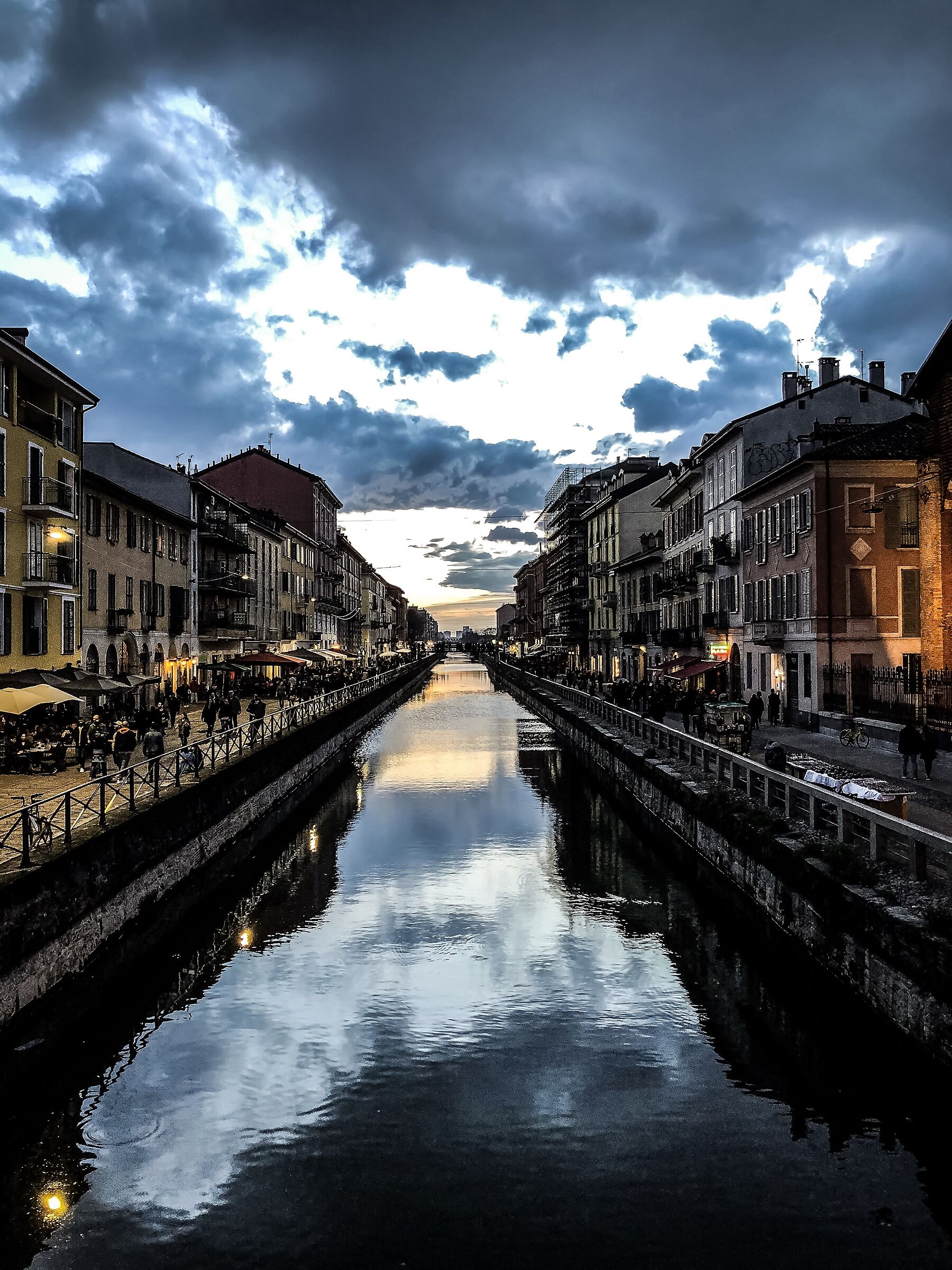 Tramonto Navigli di Milano