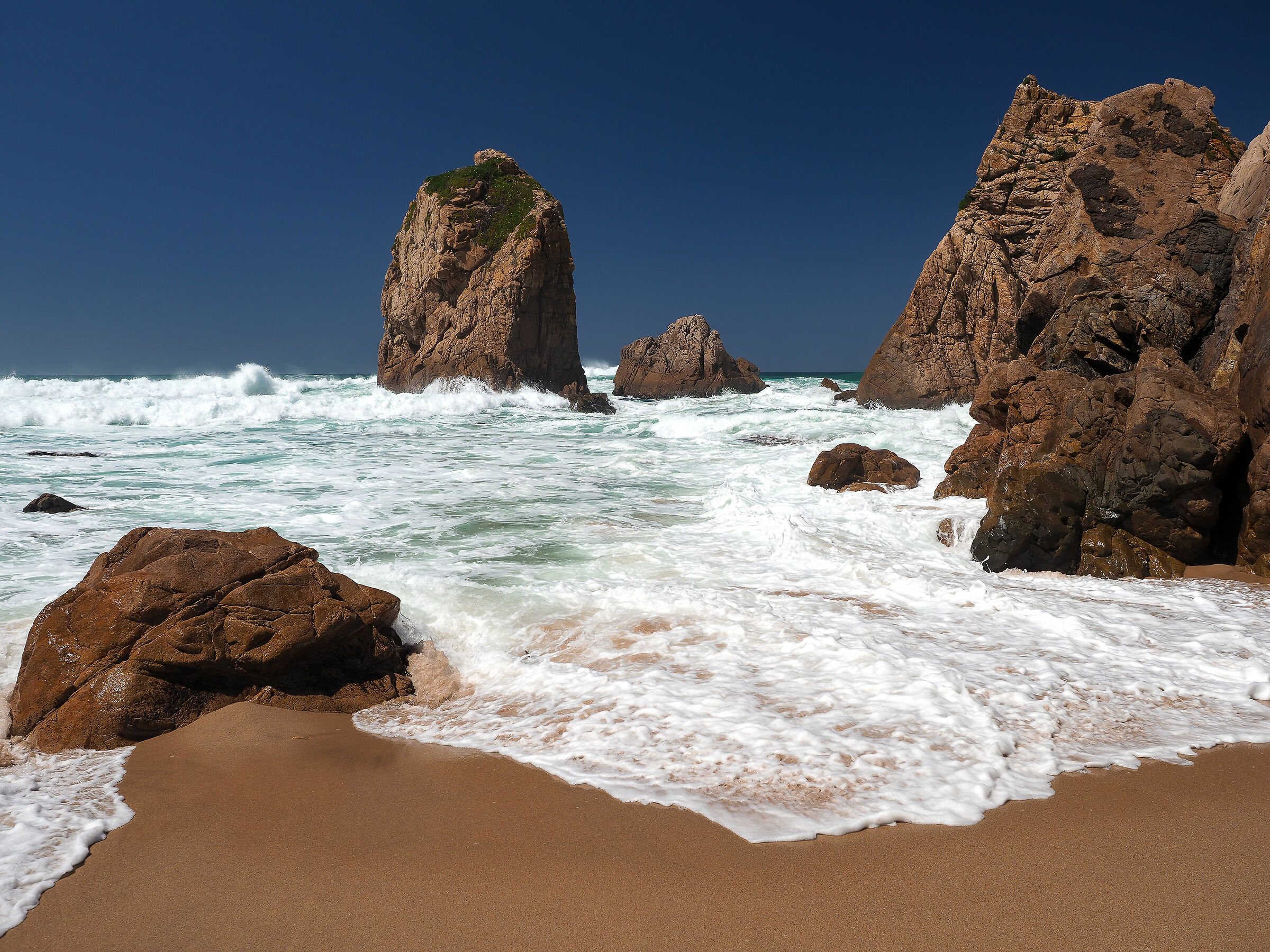 Paia do Guincho, the strength of the ocean
