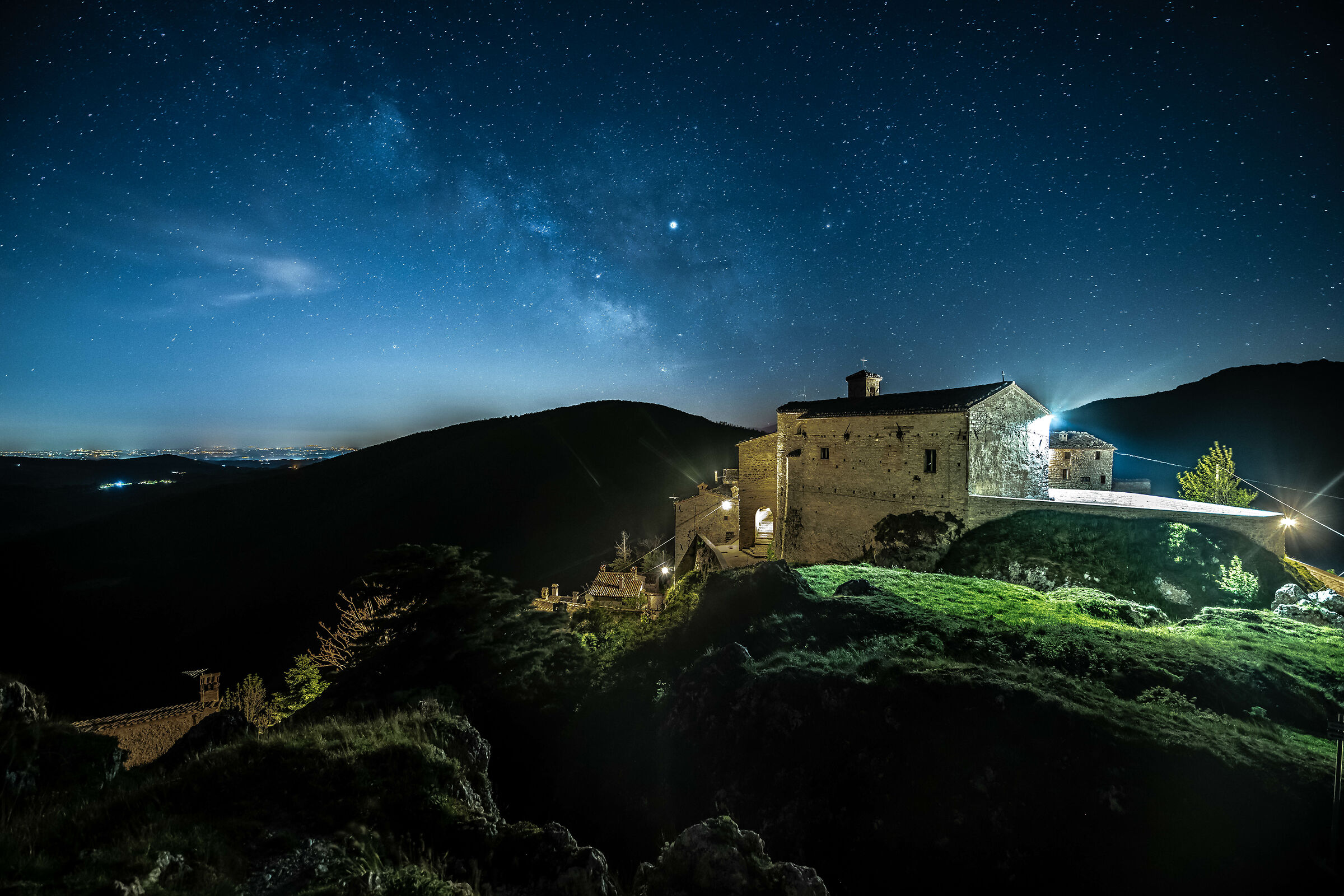 Milky Way above Elcito