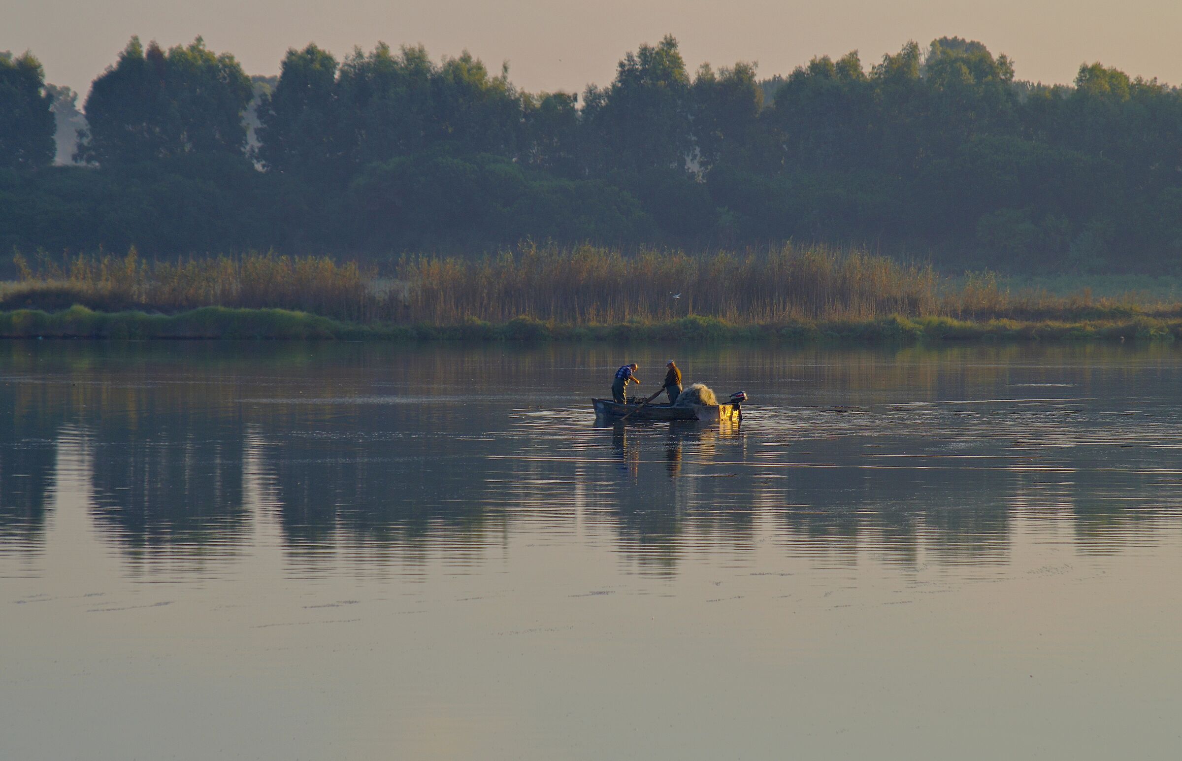 Pescatori all'alba