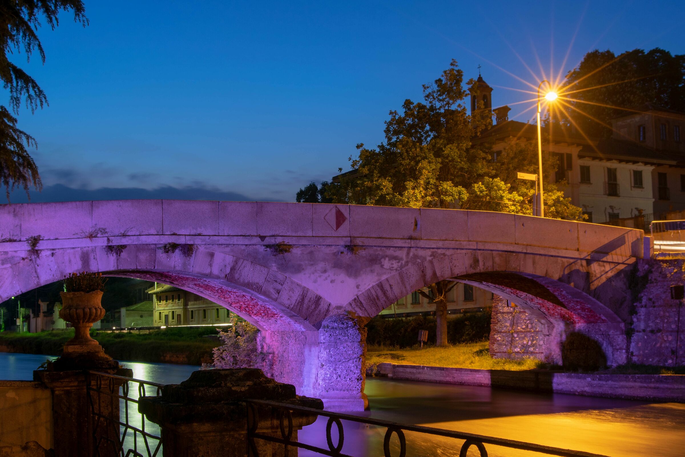 Dettaglio del ponte.