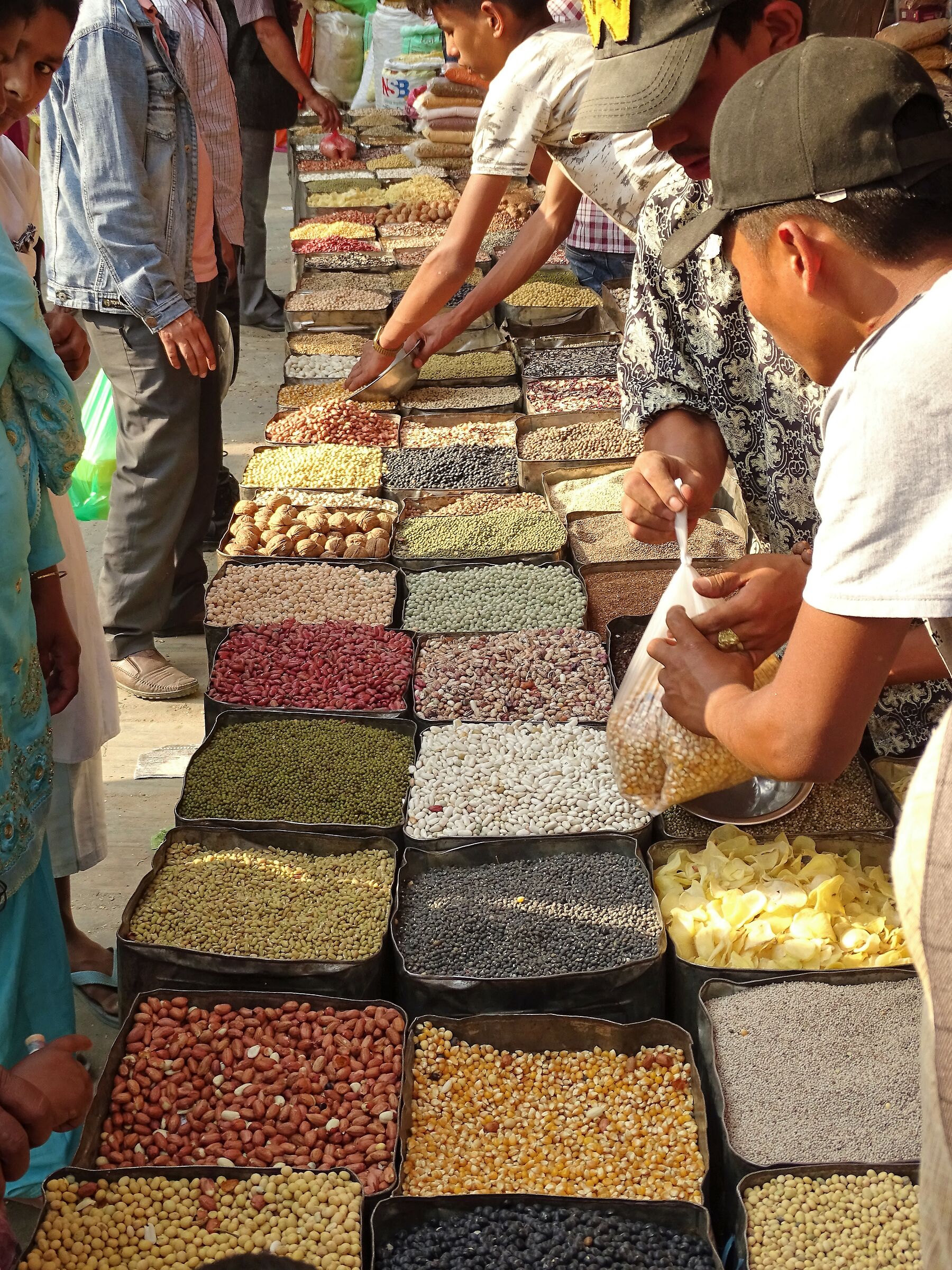 Katmandu - mercato di Asan Tole (2)