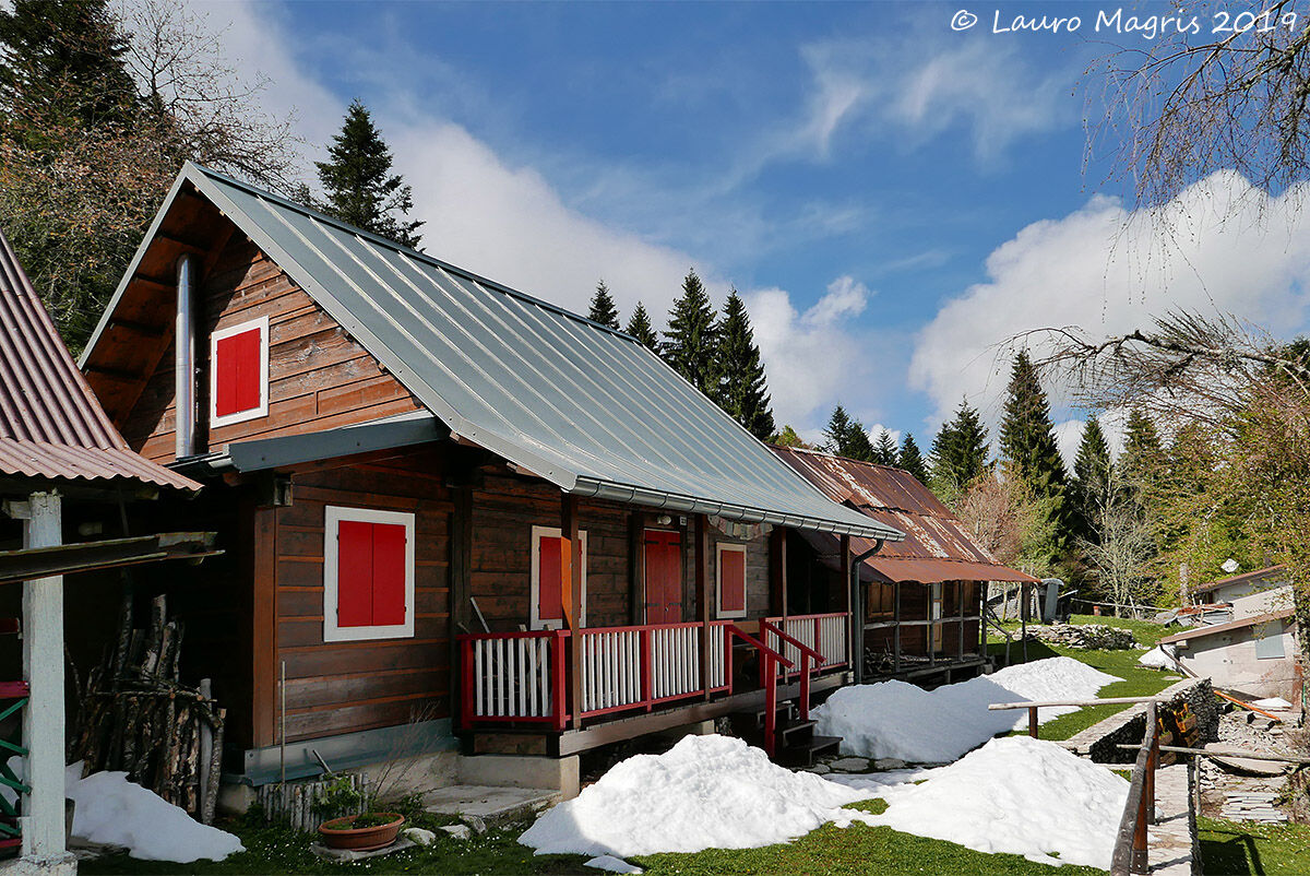 The last snow in Vallorch