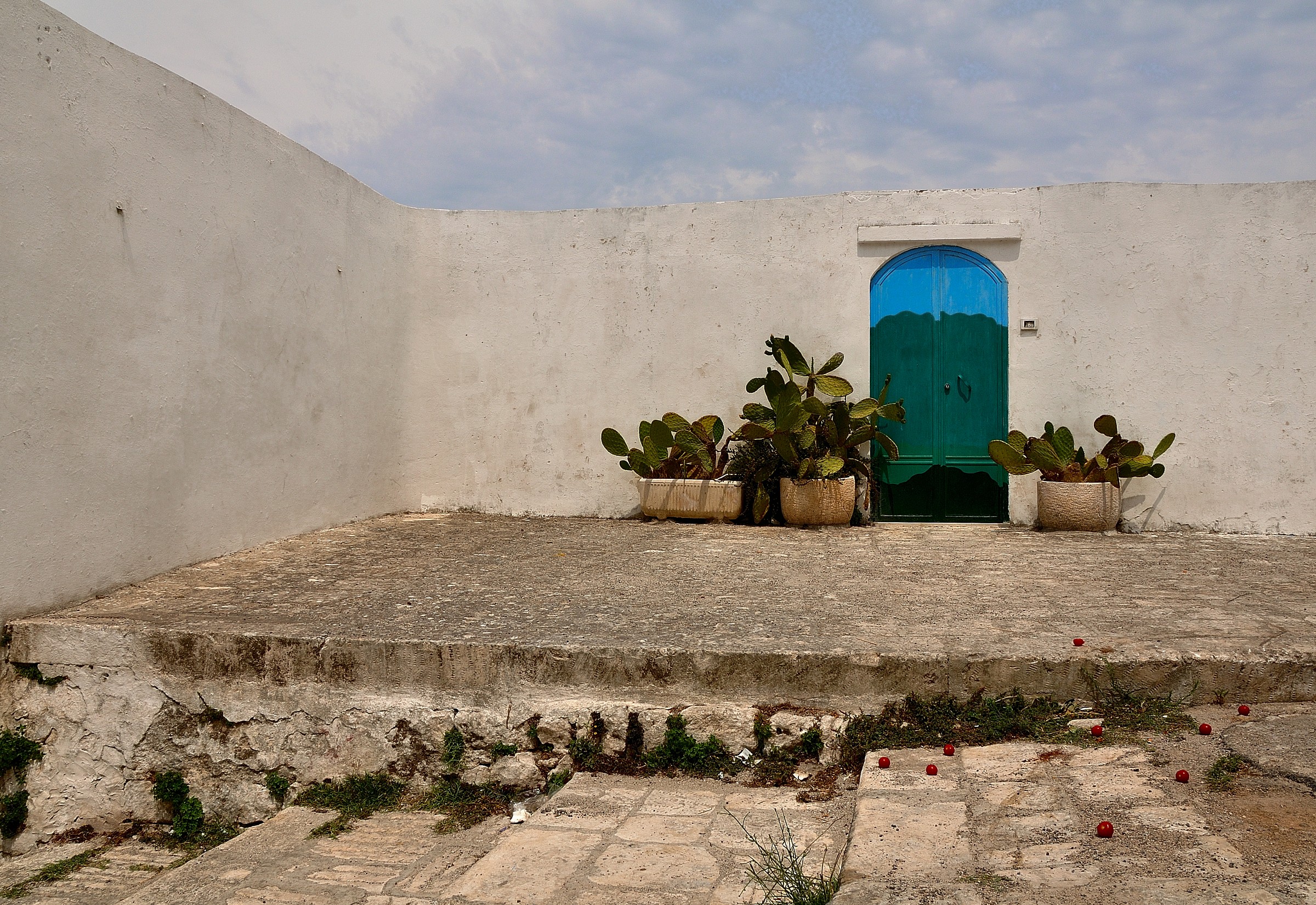 Pomodorini in caduta libera... Ostuni (br) - Italia