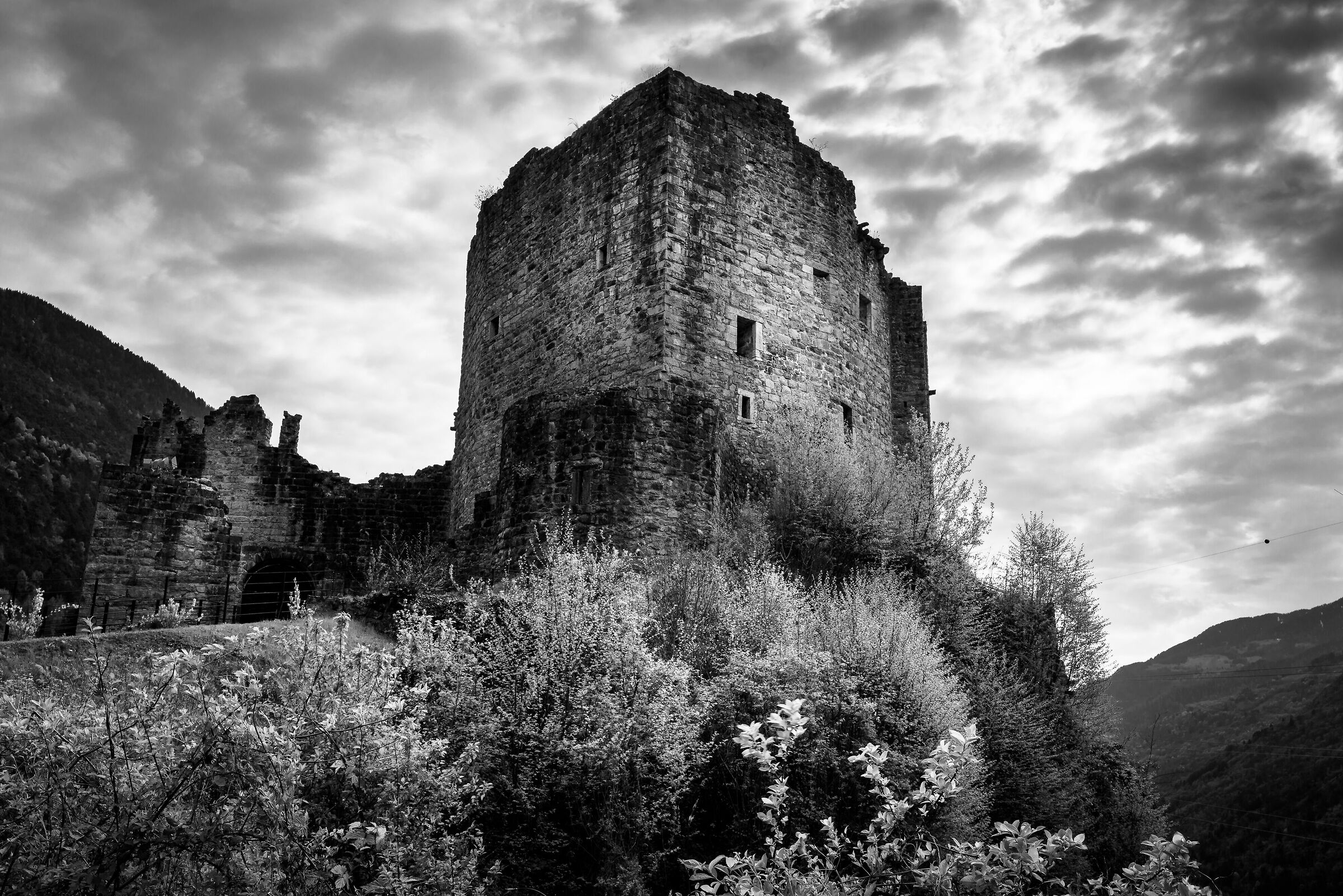 Ruins of the castle of Pievi of Bono