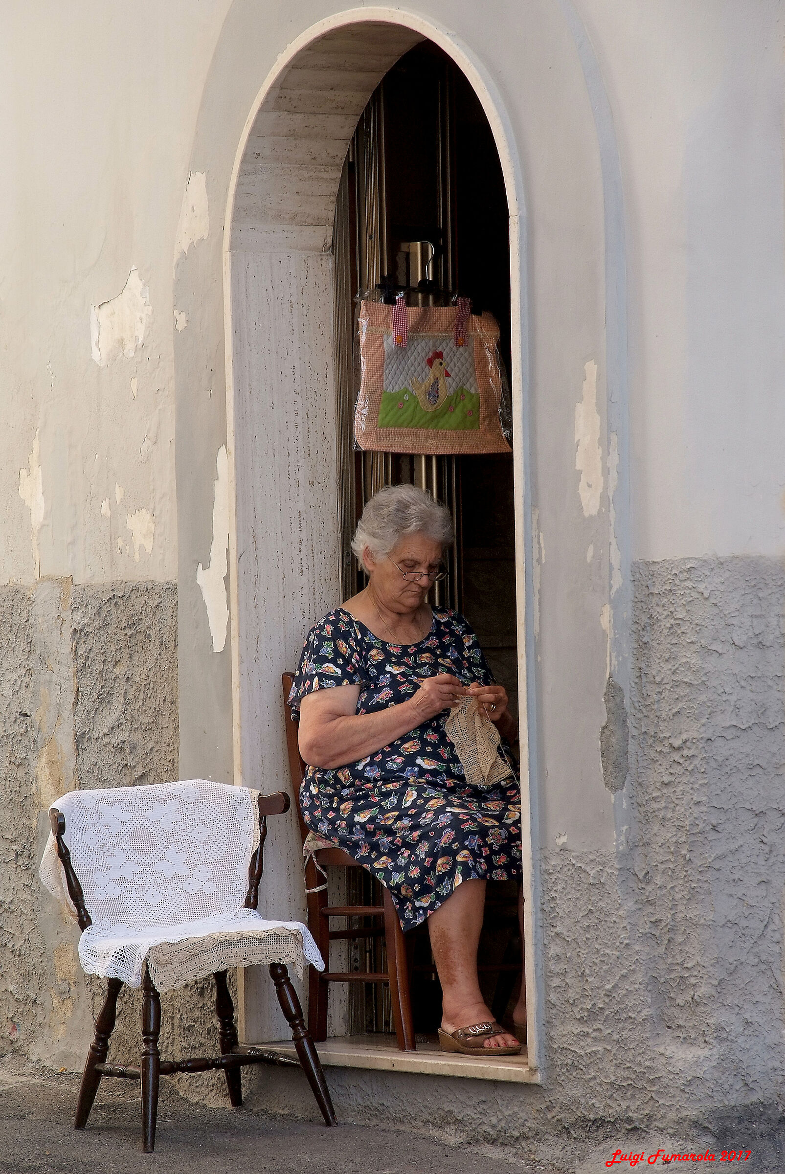 ricamo all'uncinetto