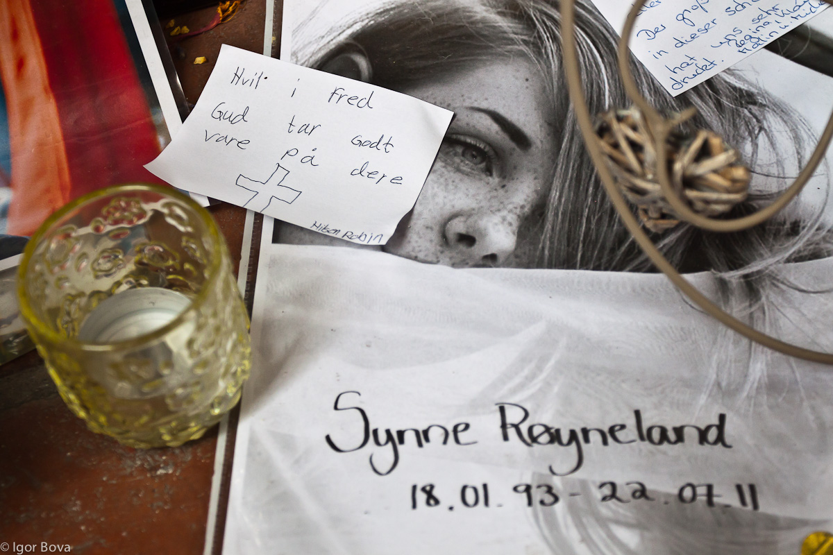 A flame was extinguished, a look forever.