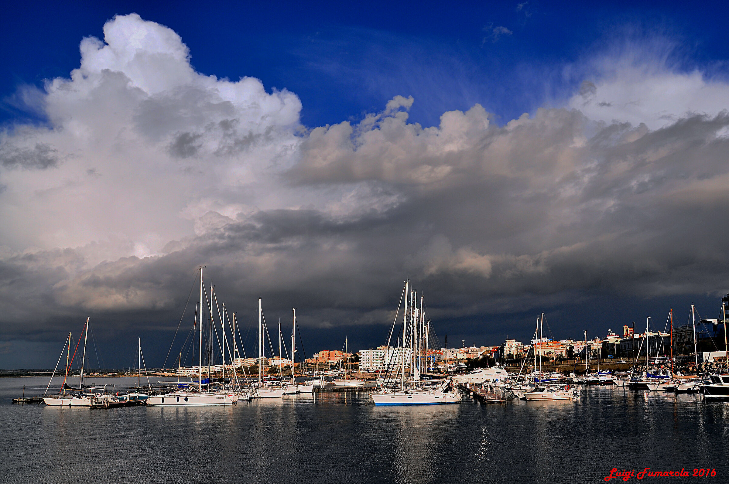 nuvoloni sulla darsena