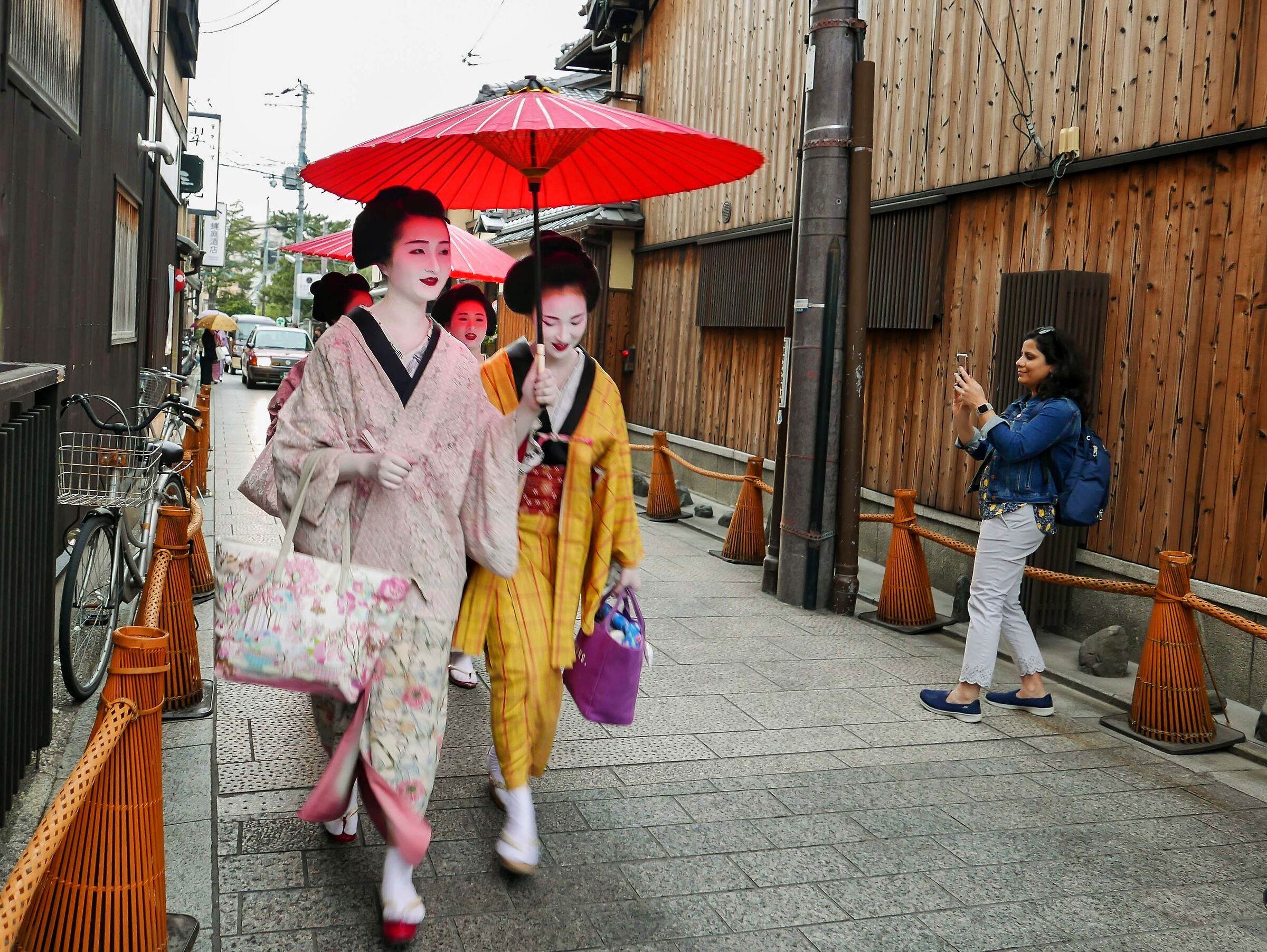 Geisha-Hanamikoji Dori Kyoto