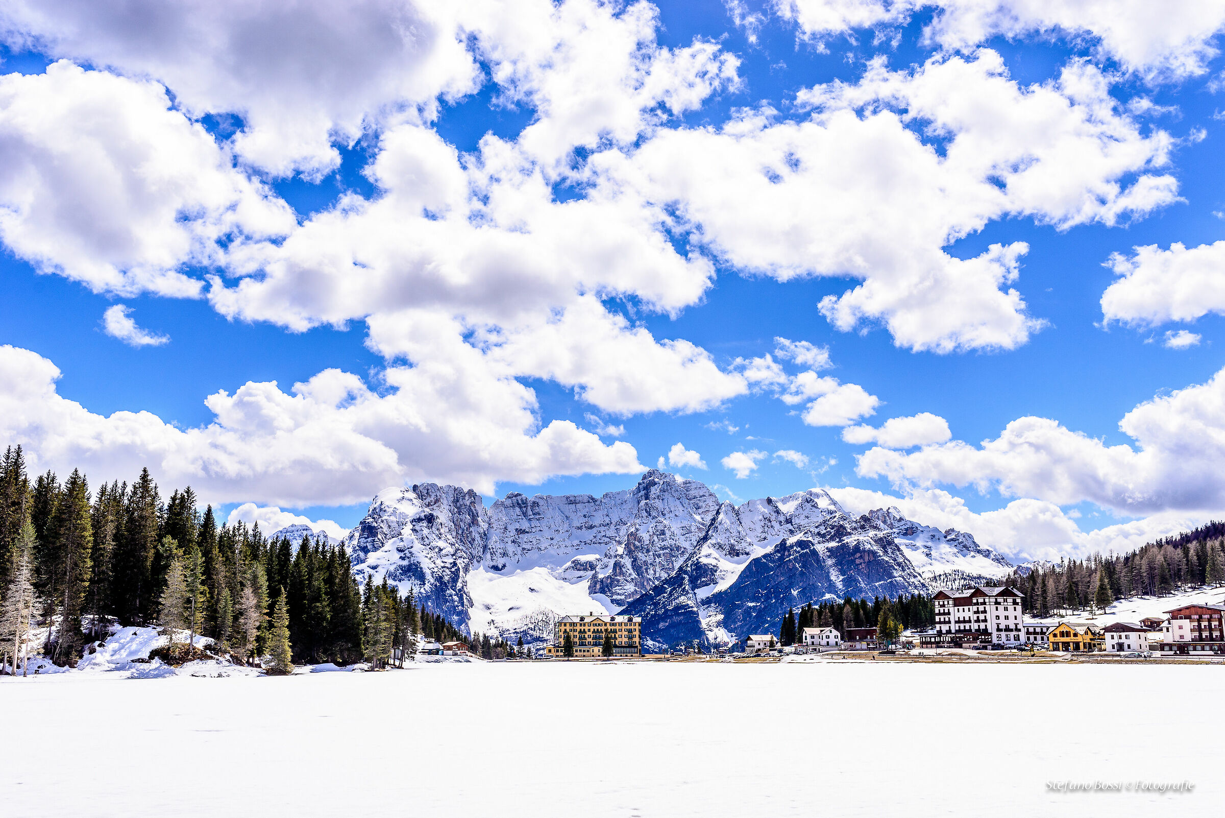 Ice-Cold Measuring lake