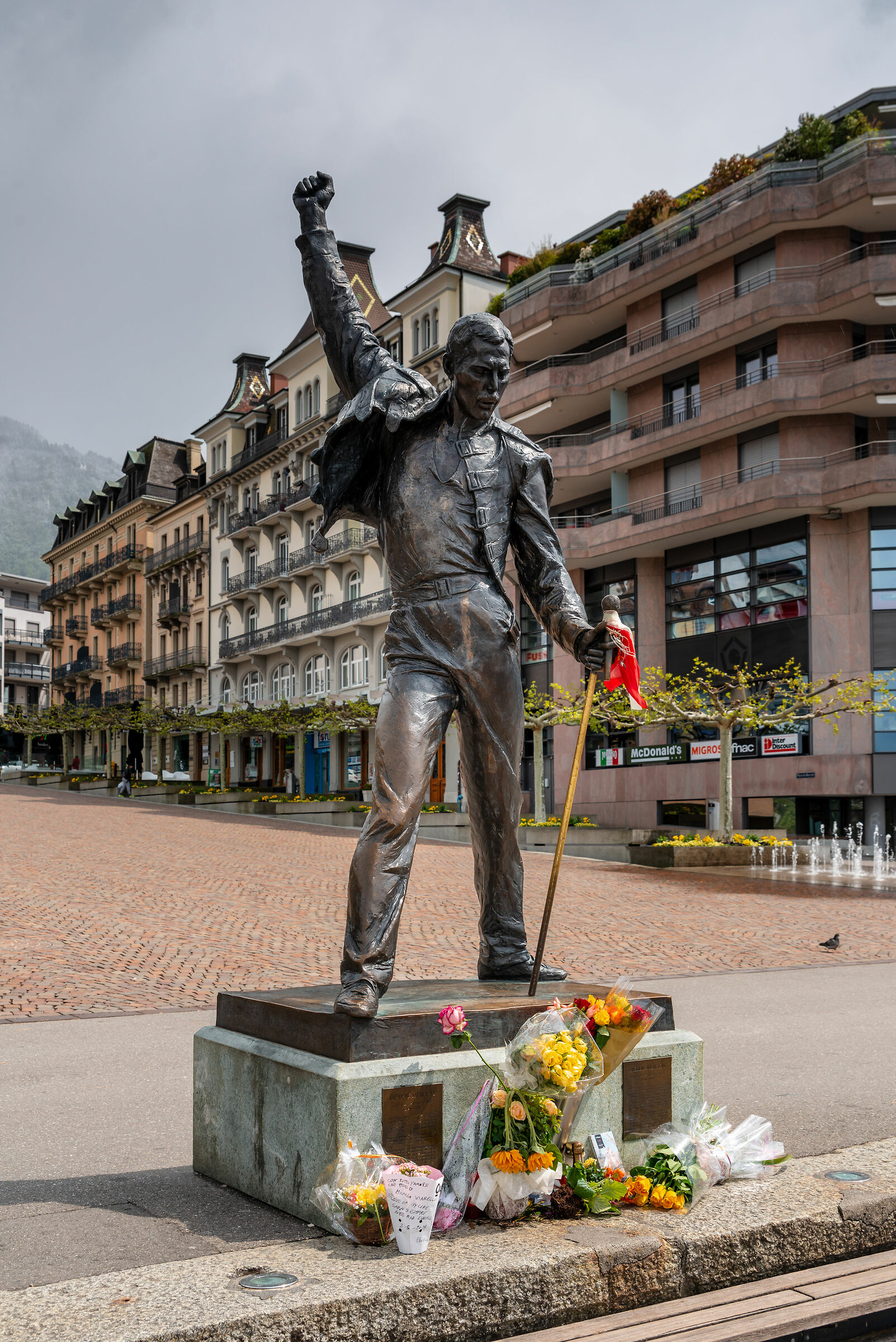Statua Freddie Mercury - Montreux