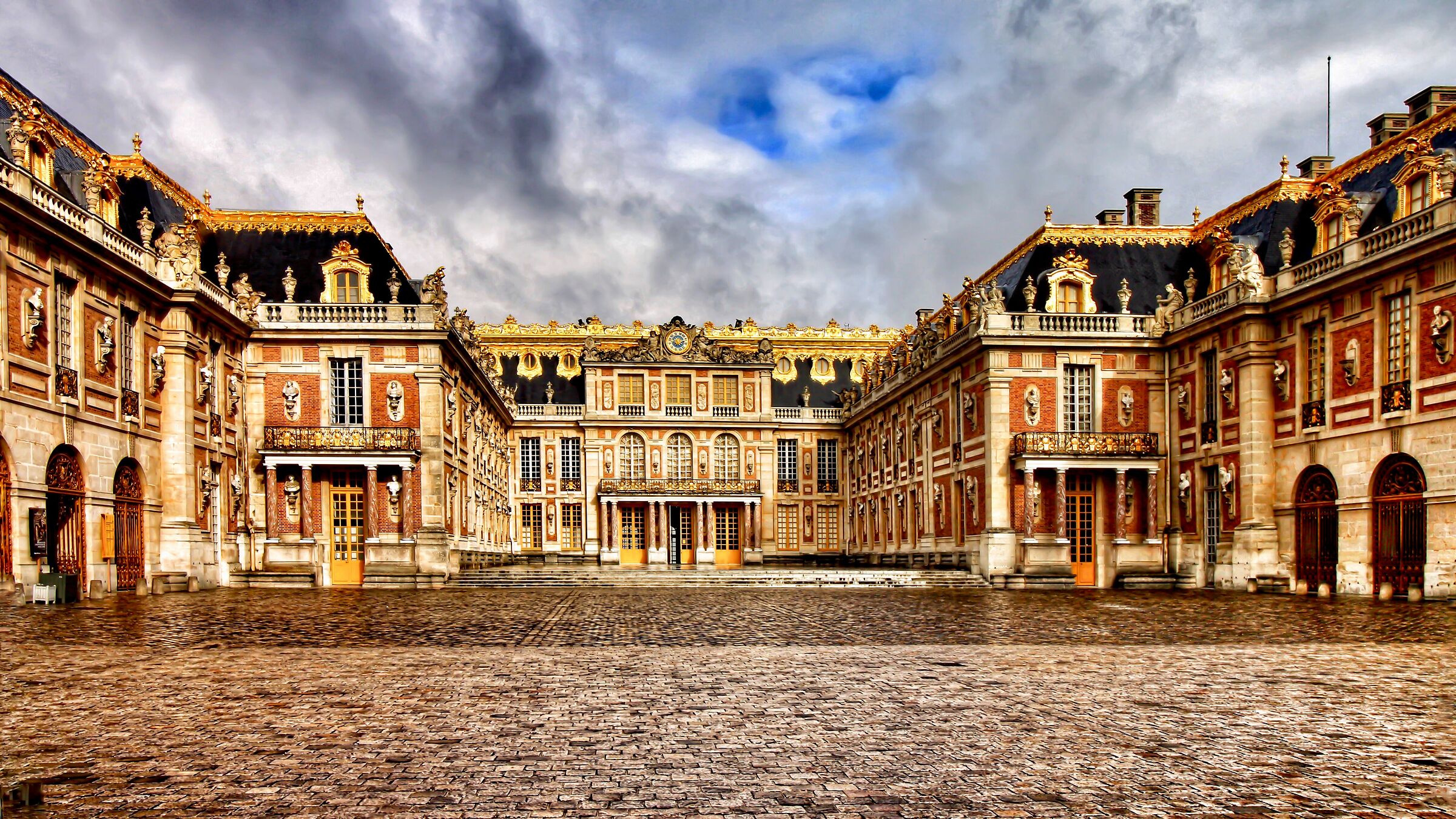Château de Versailles. Cortile interno.