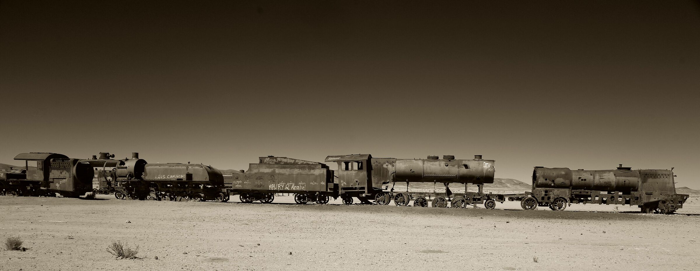 Cimitero dei treni Uyuni / Bolivia