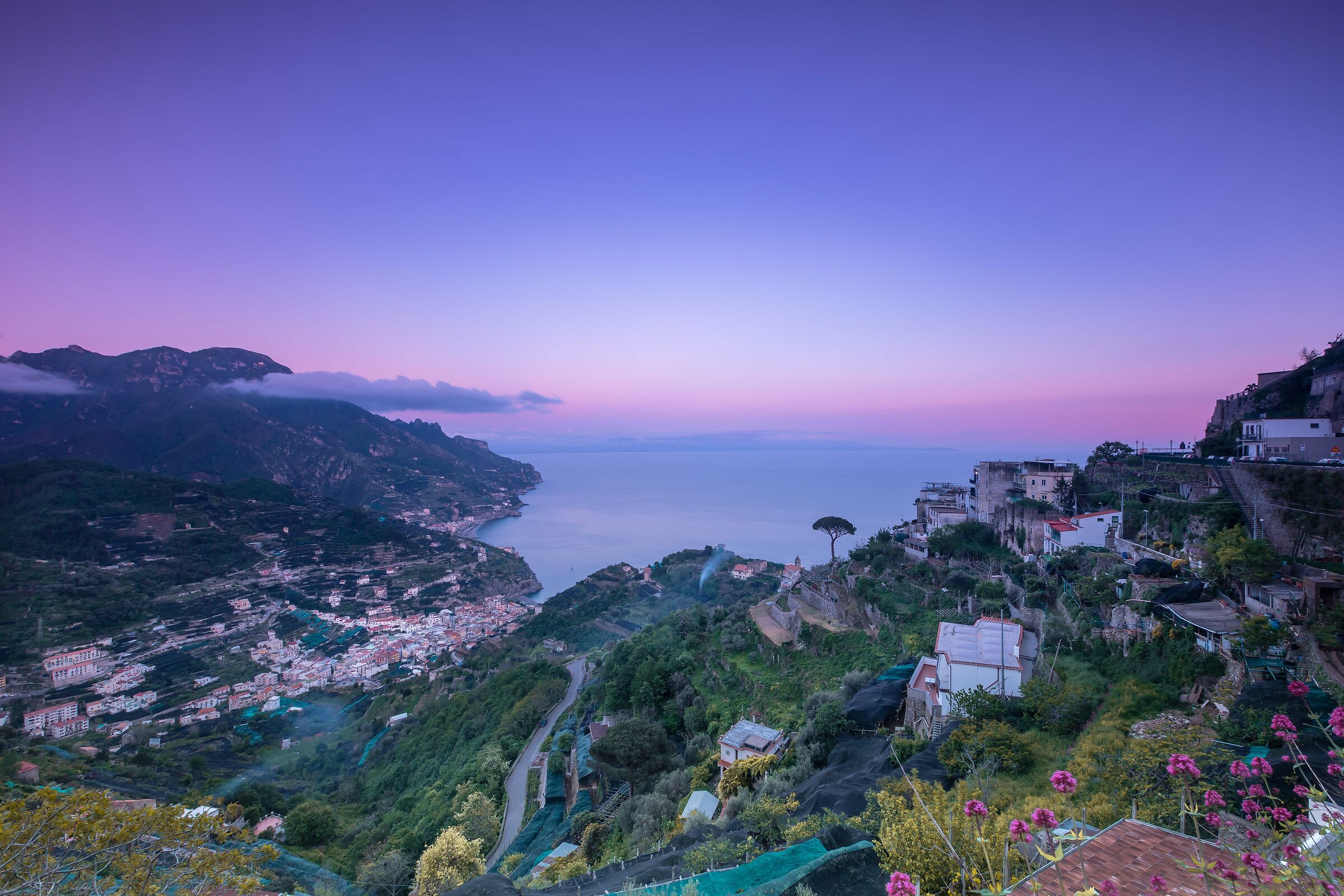 Amalfi Coast View from Ravello