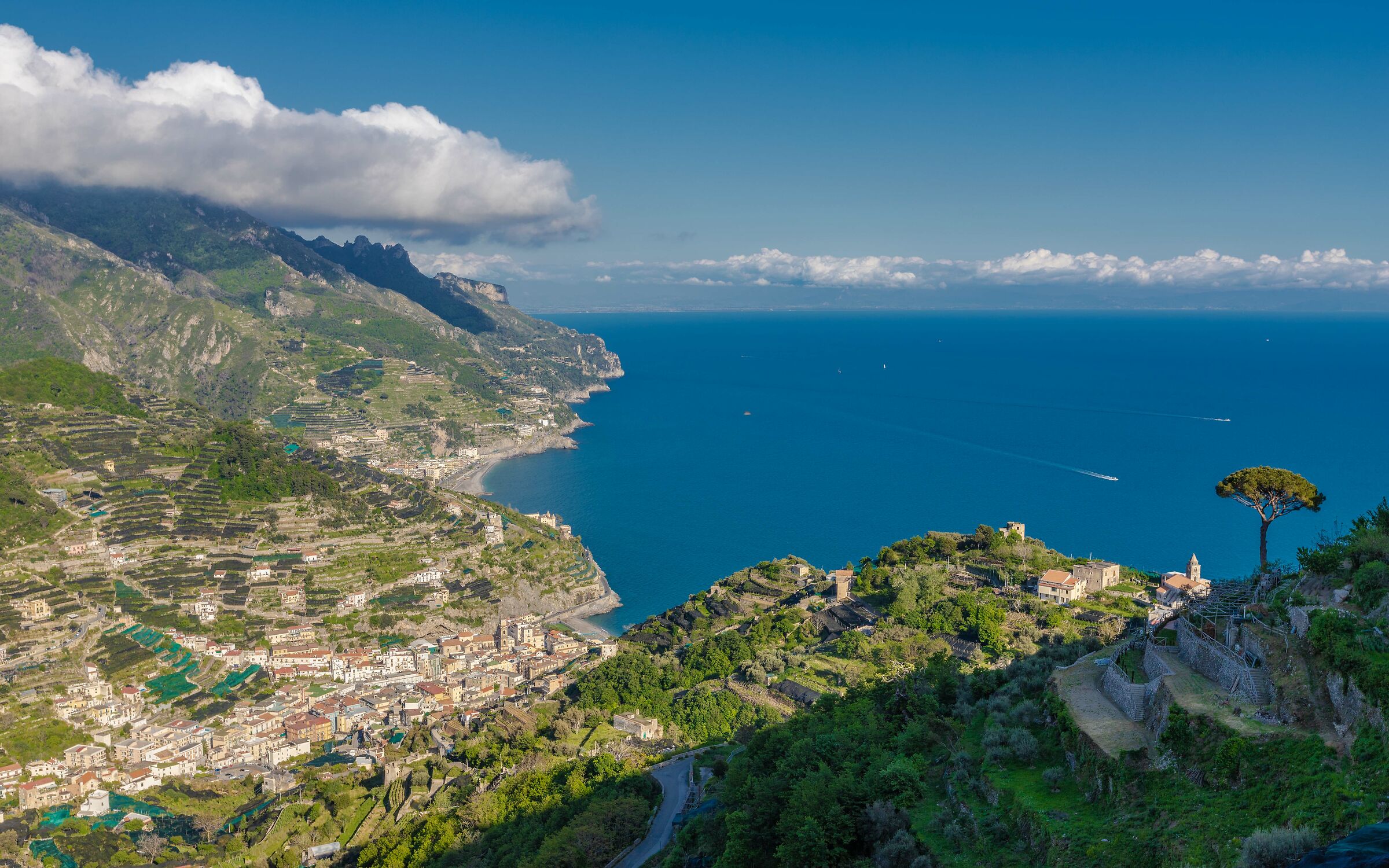 Amalfi Coast View from Ravello