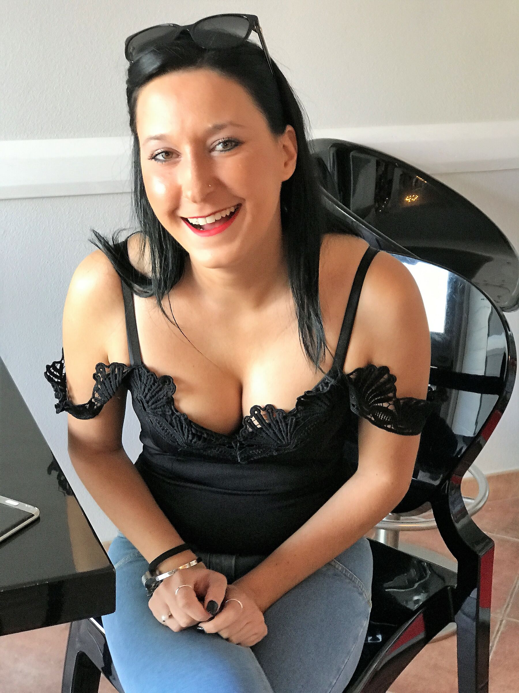 Un sorriso fra tanta pioggia!