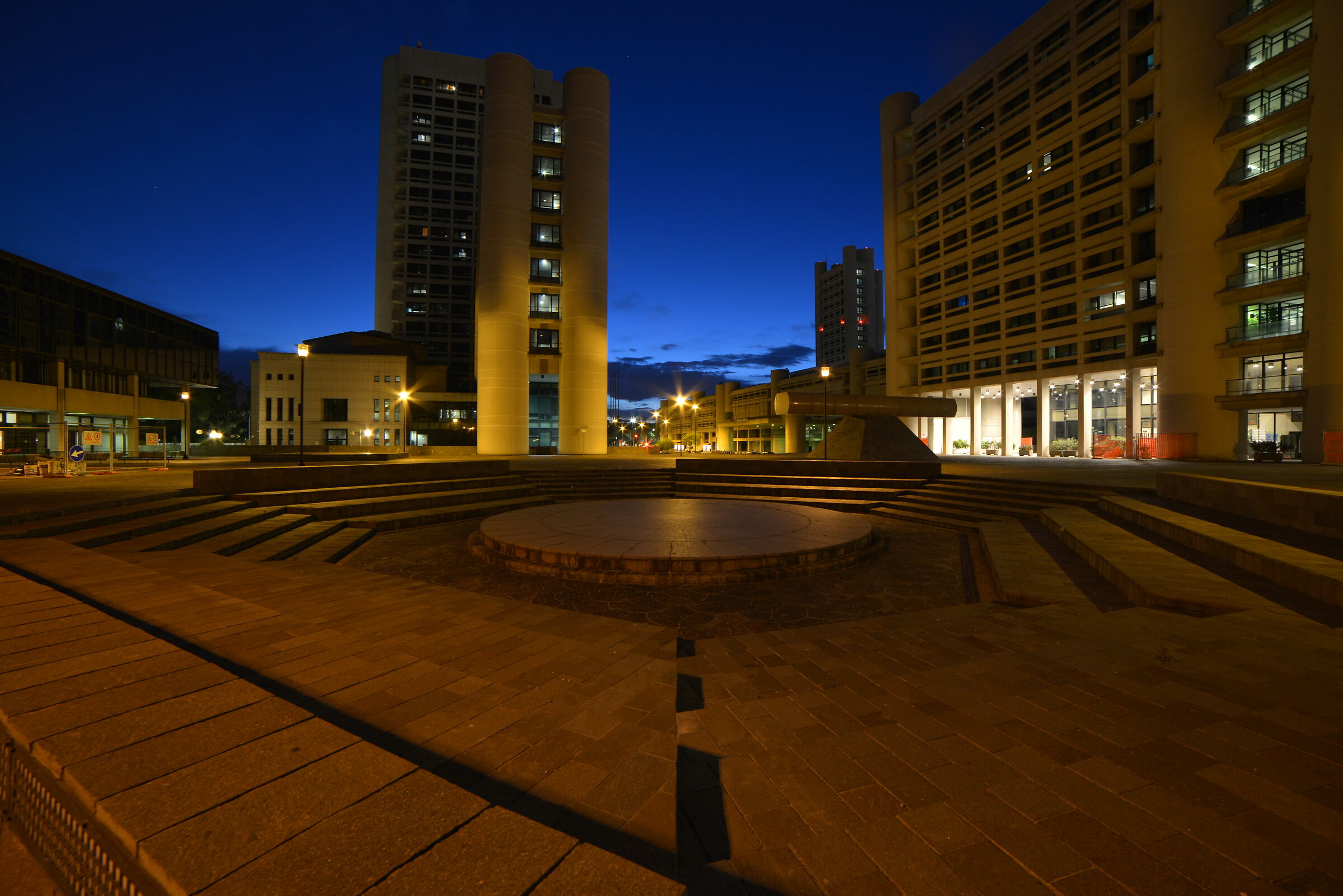 Fiera District, ora blu