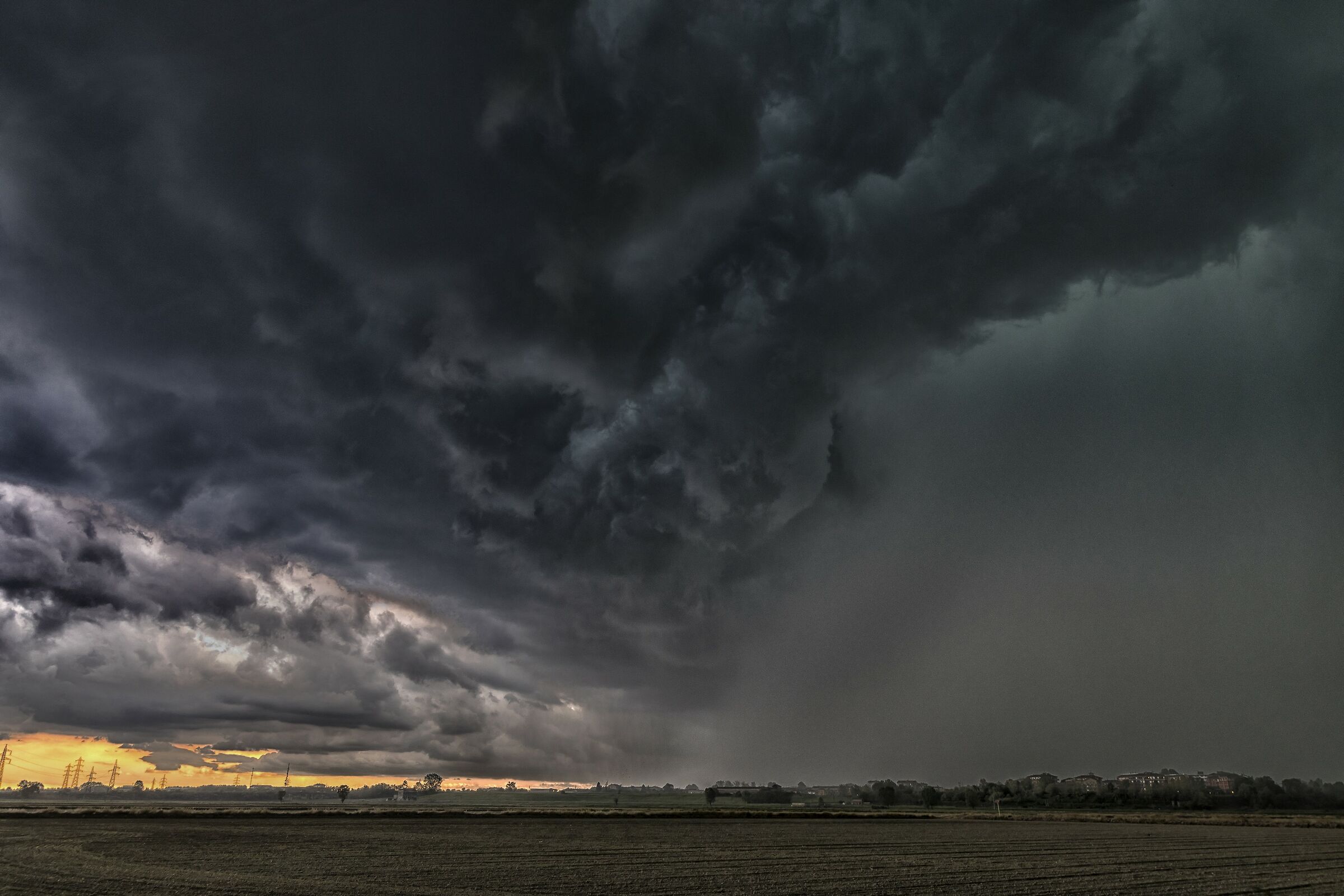 la tempesta Novara 11 maggio 2019