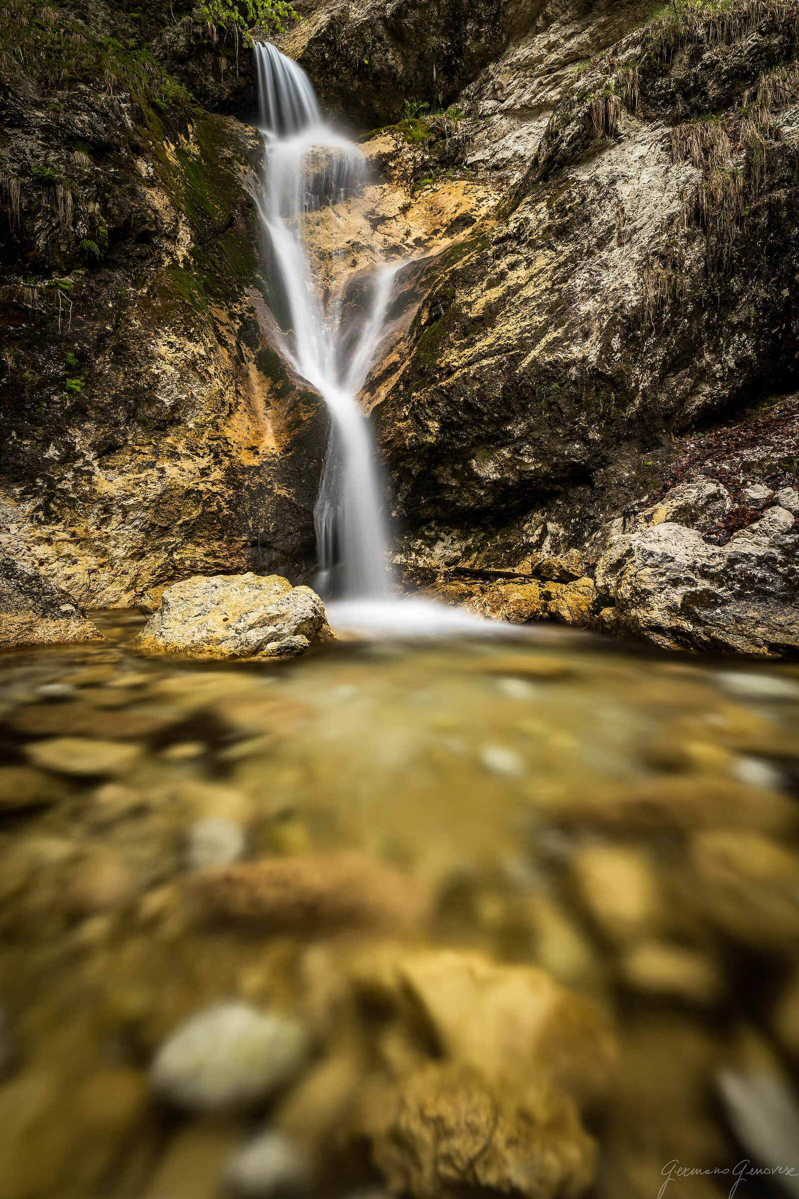 Camosciara_cascata of the three Cannelle