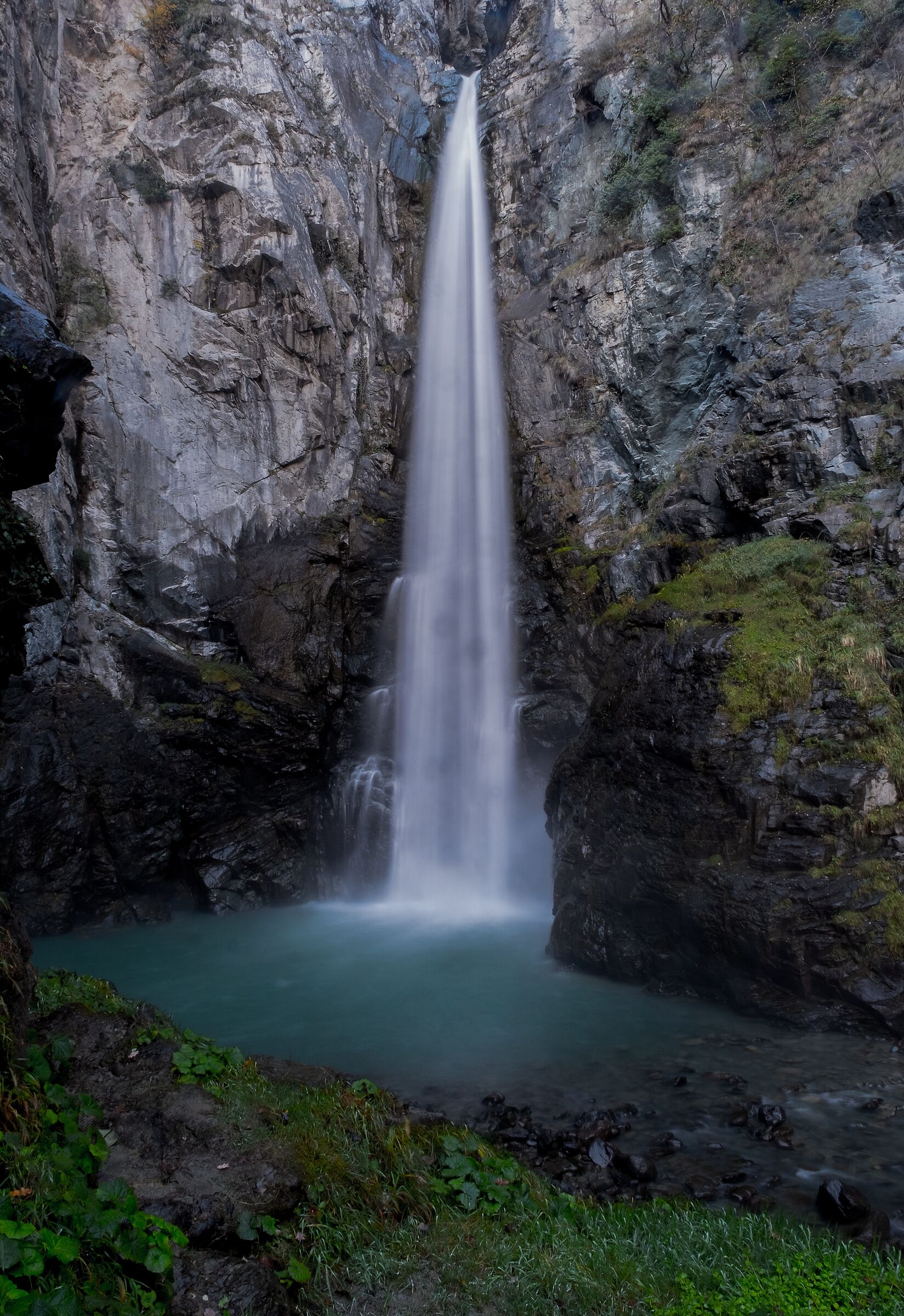 Waterfall Isollaz Valle d'aosta
