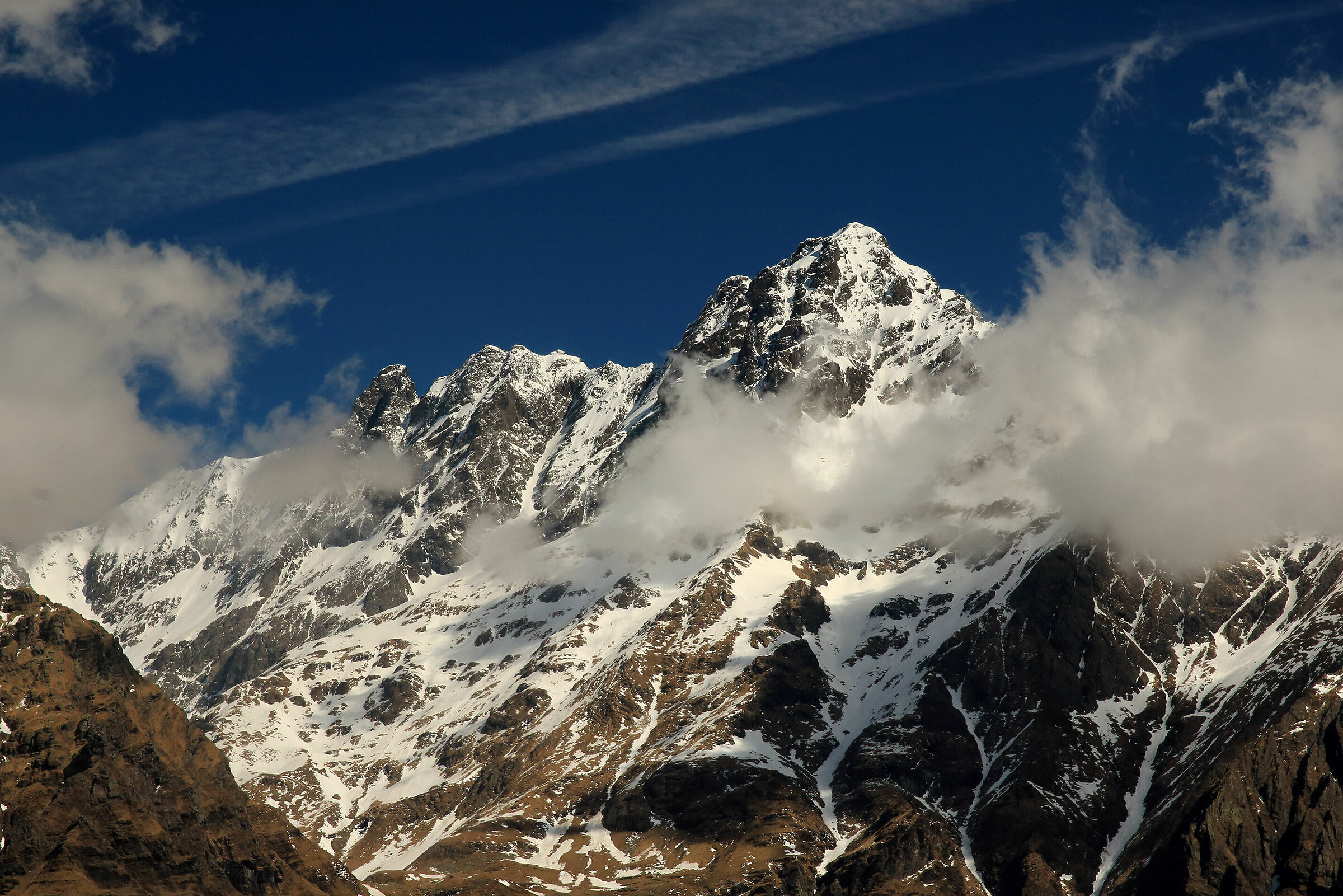 il pizzo Coca a maggio