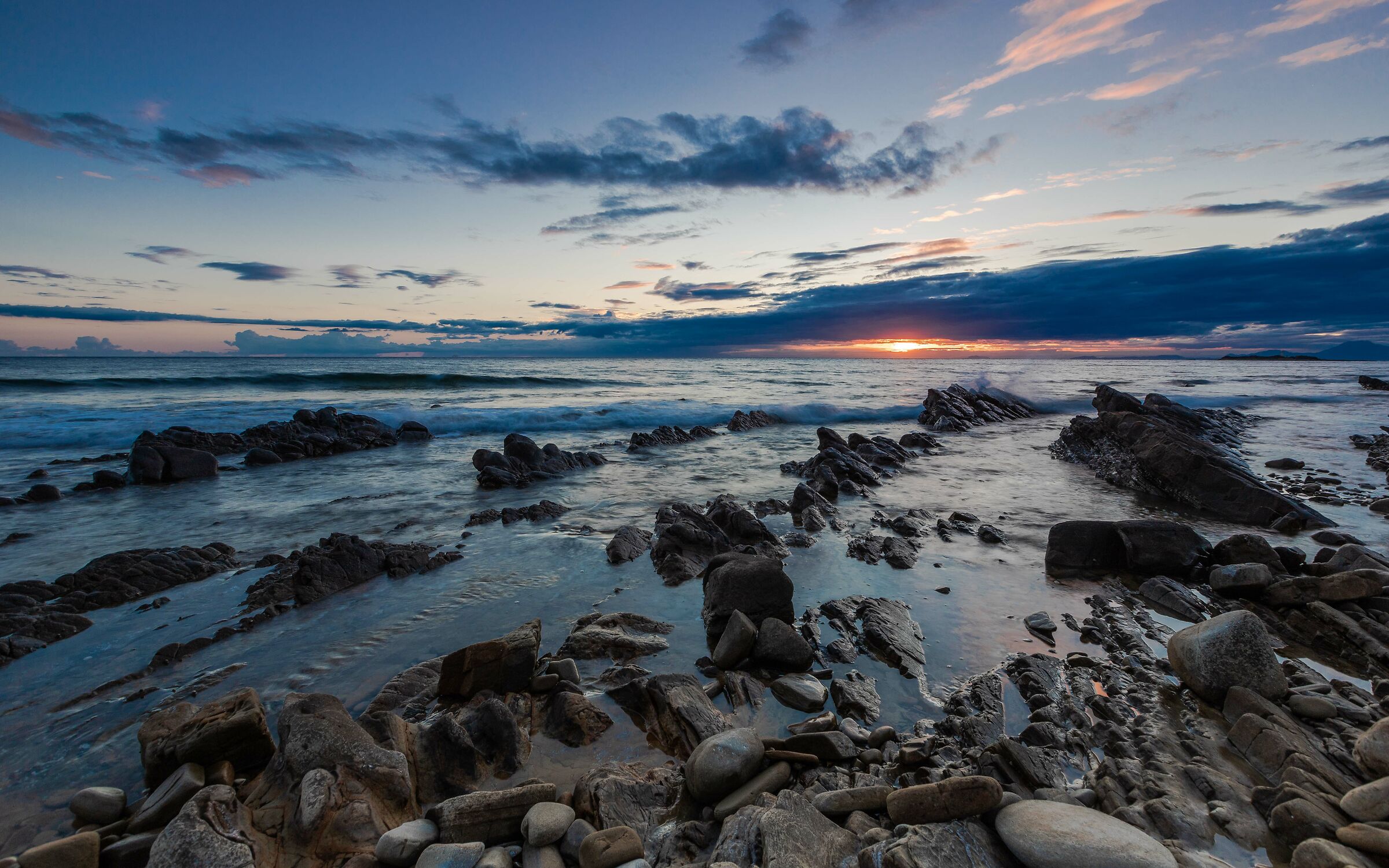 Sunset from Punta Licosa