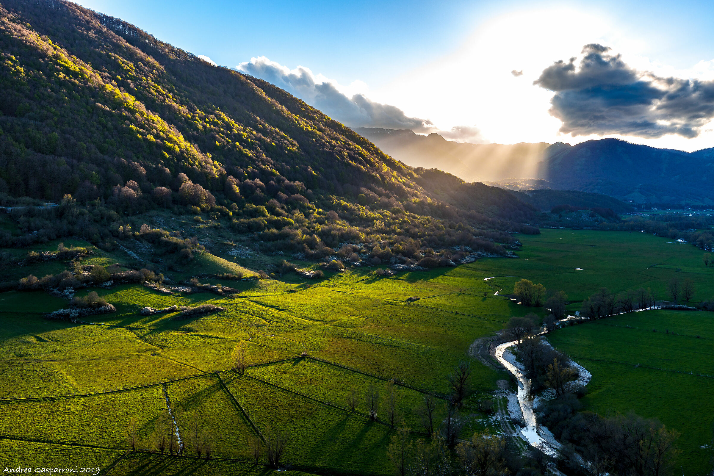 Vista da Opi, uno dei borghi più belli d'Italia