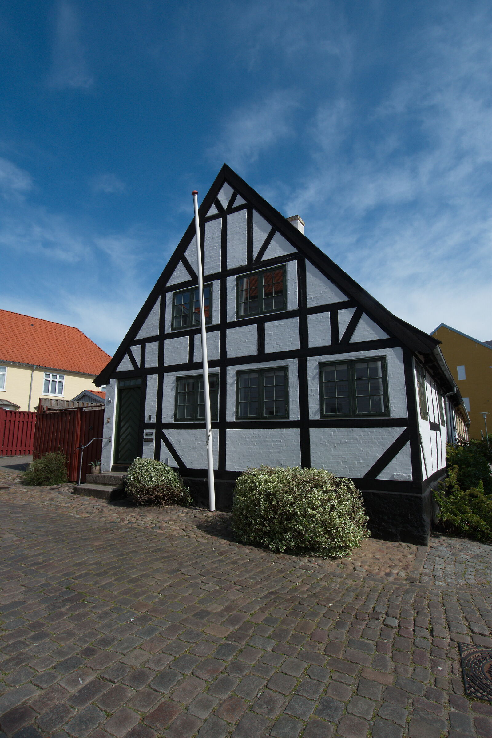 Old house with new paint