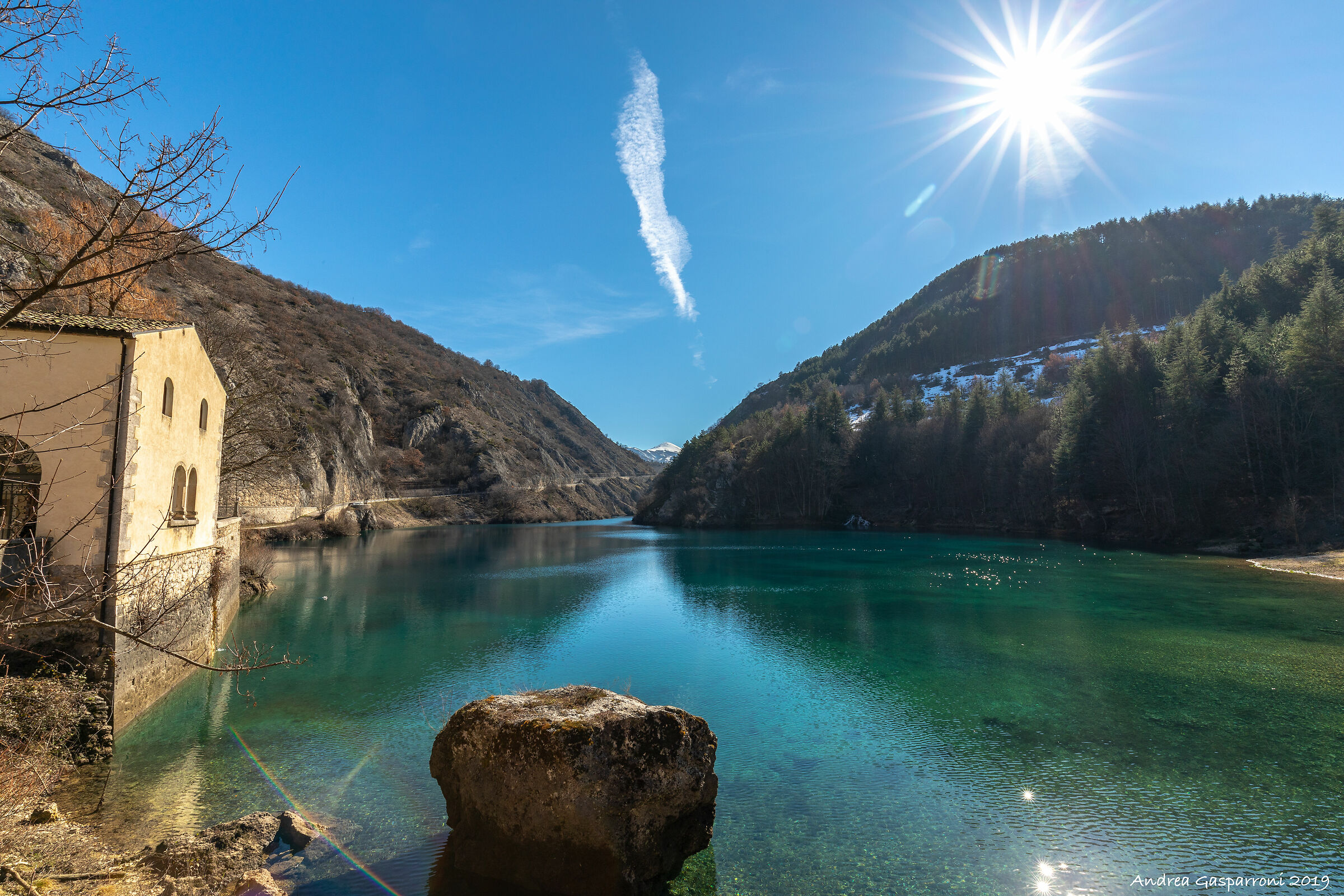 Lago di san Domenico - Villalago (aq)