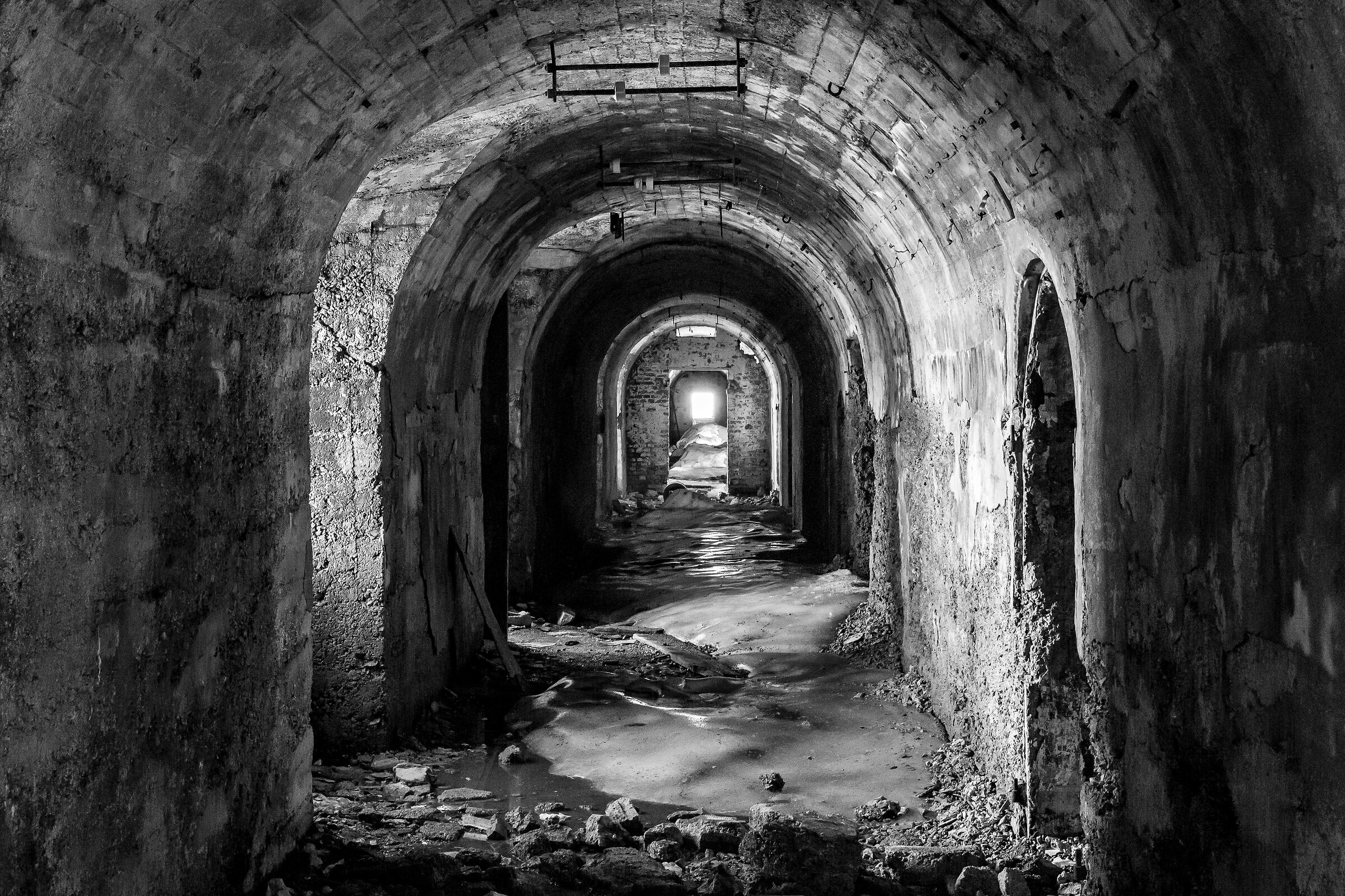 Service Corridor, Chaberton Fortress