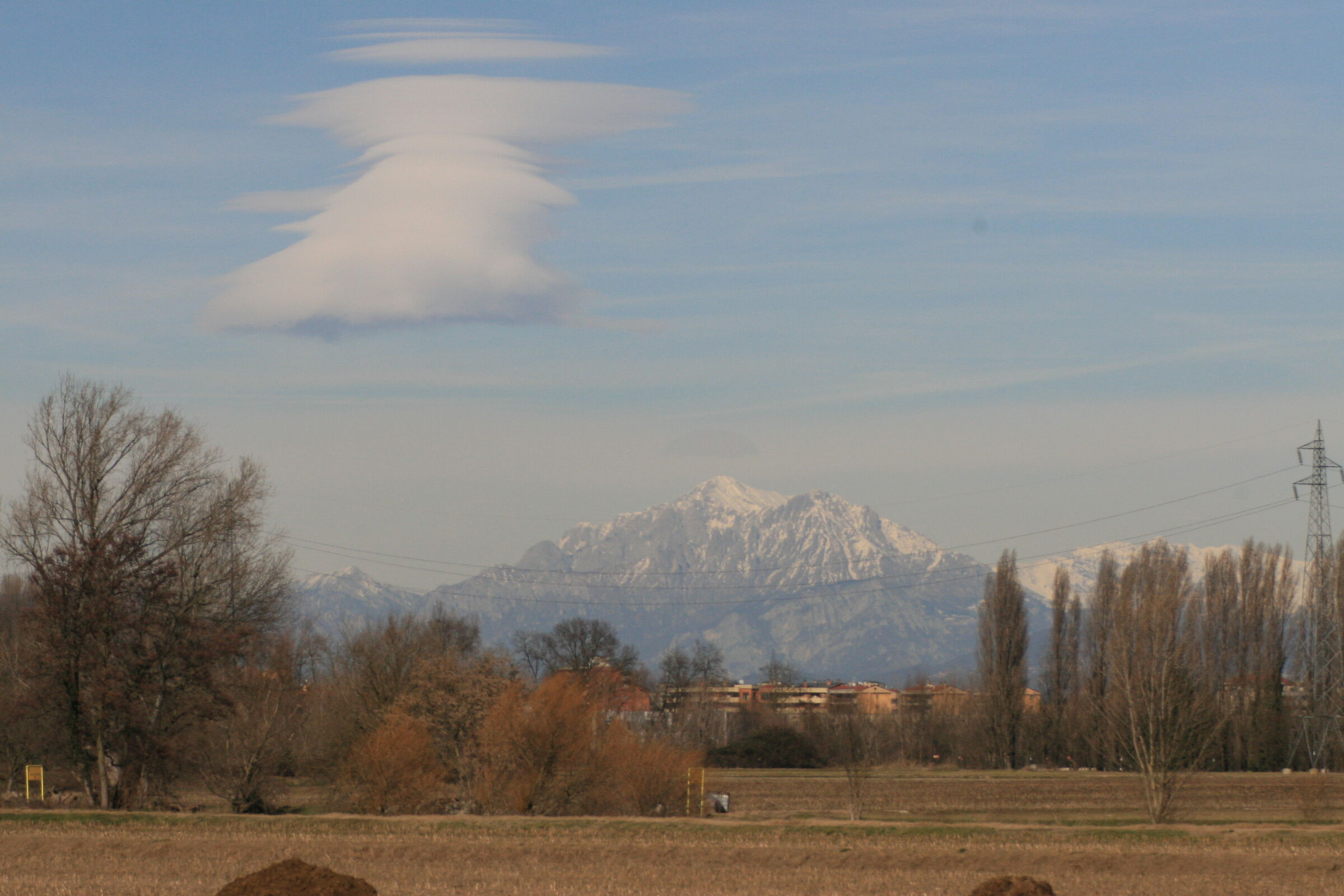 strane nuvole sulla Grigna