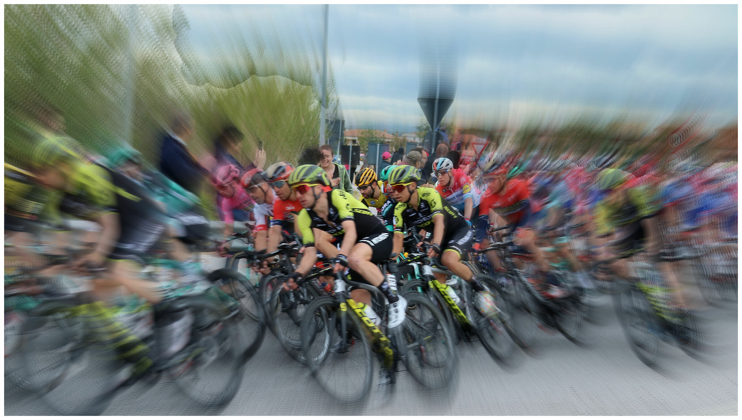 12 chilometr all'arrivo