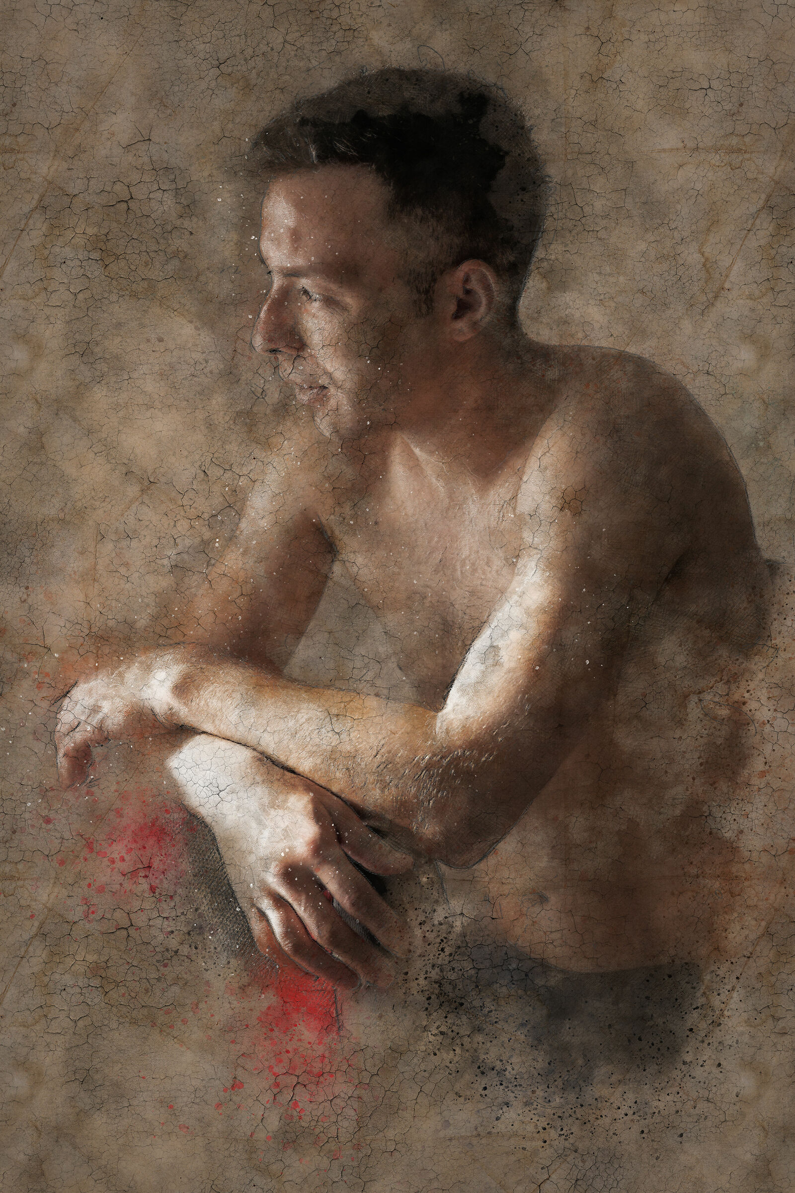 Portrait Photopittura